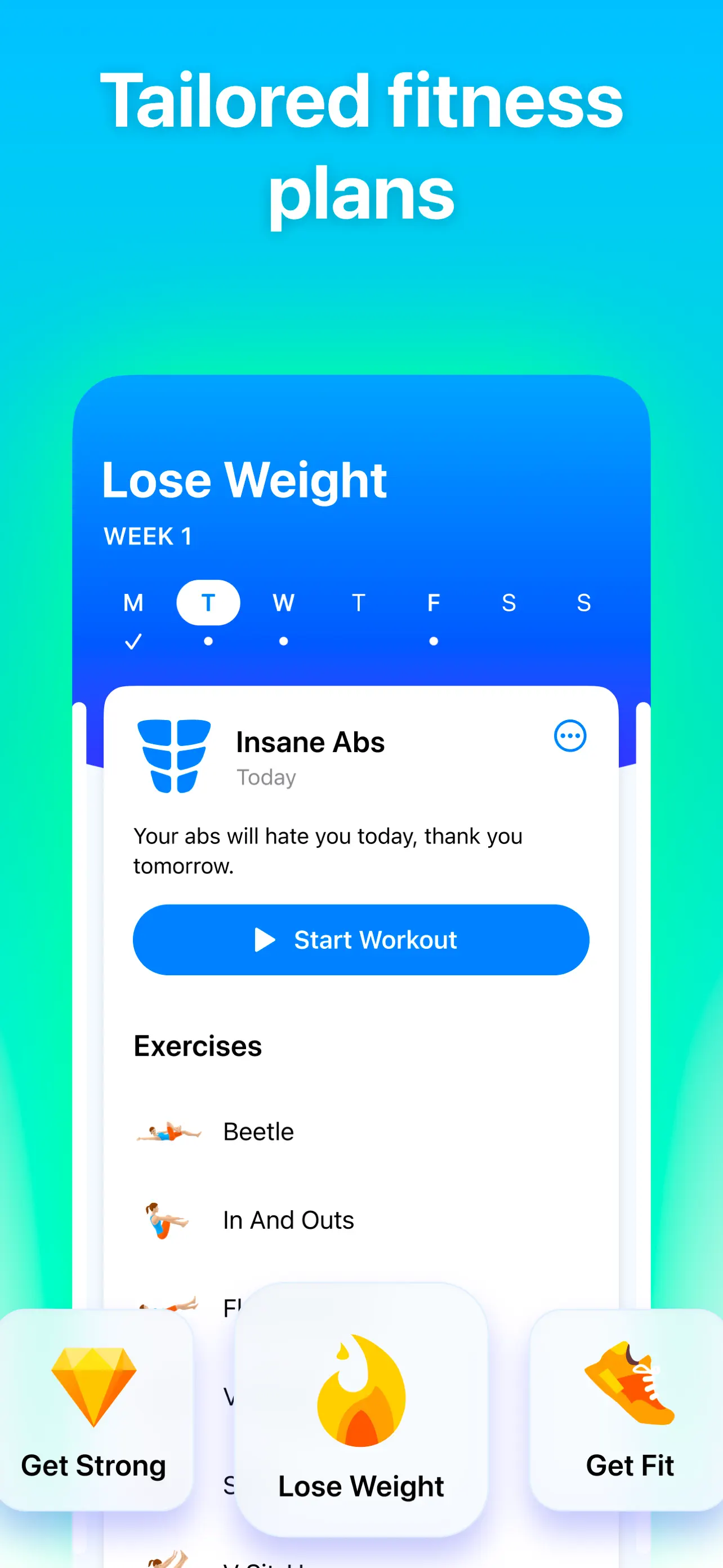 Seven: 7 Minute Workout App Store screenshot 4