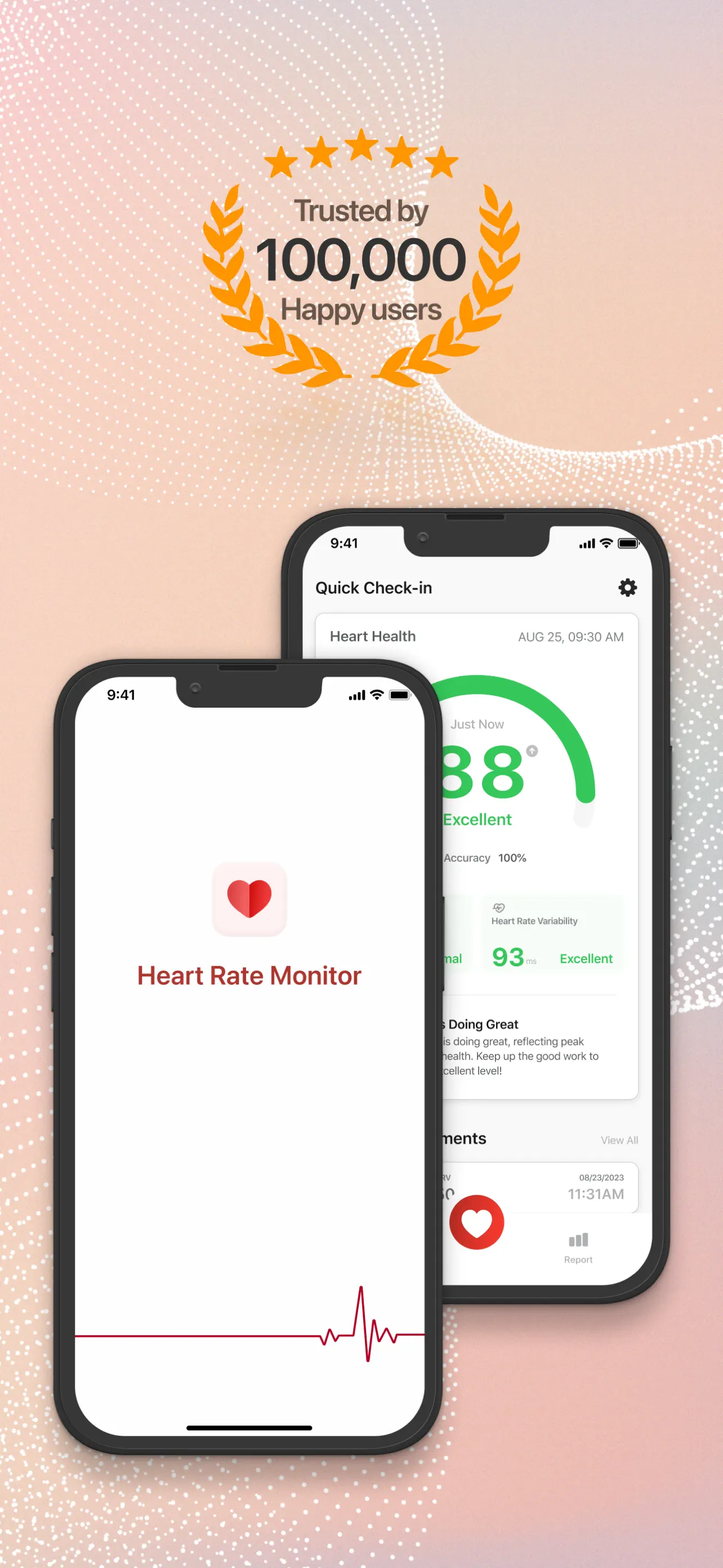 Check Heart Rate Now App Store screenshot 4
