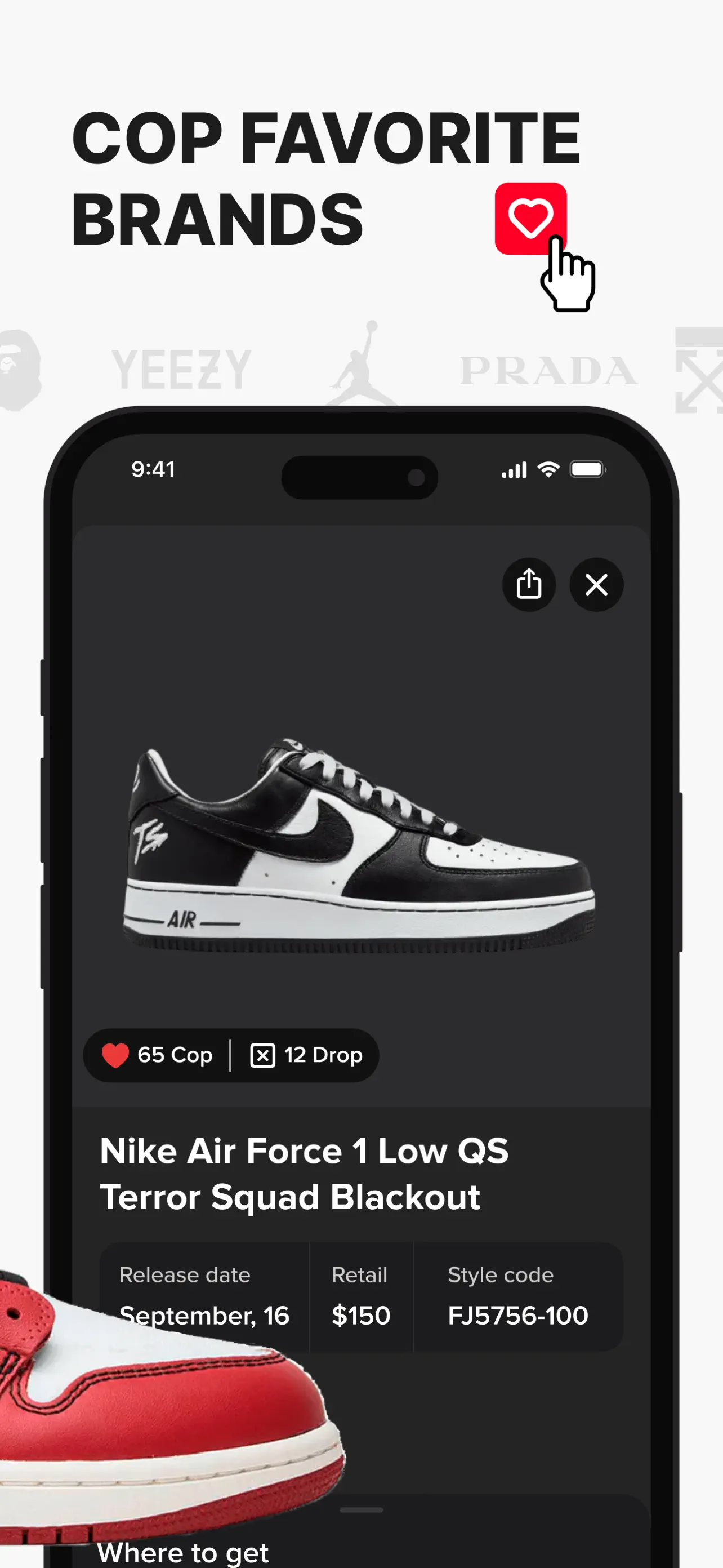 Sneakers Drops: Release＋Raffle App Store screenshot 4