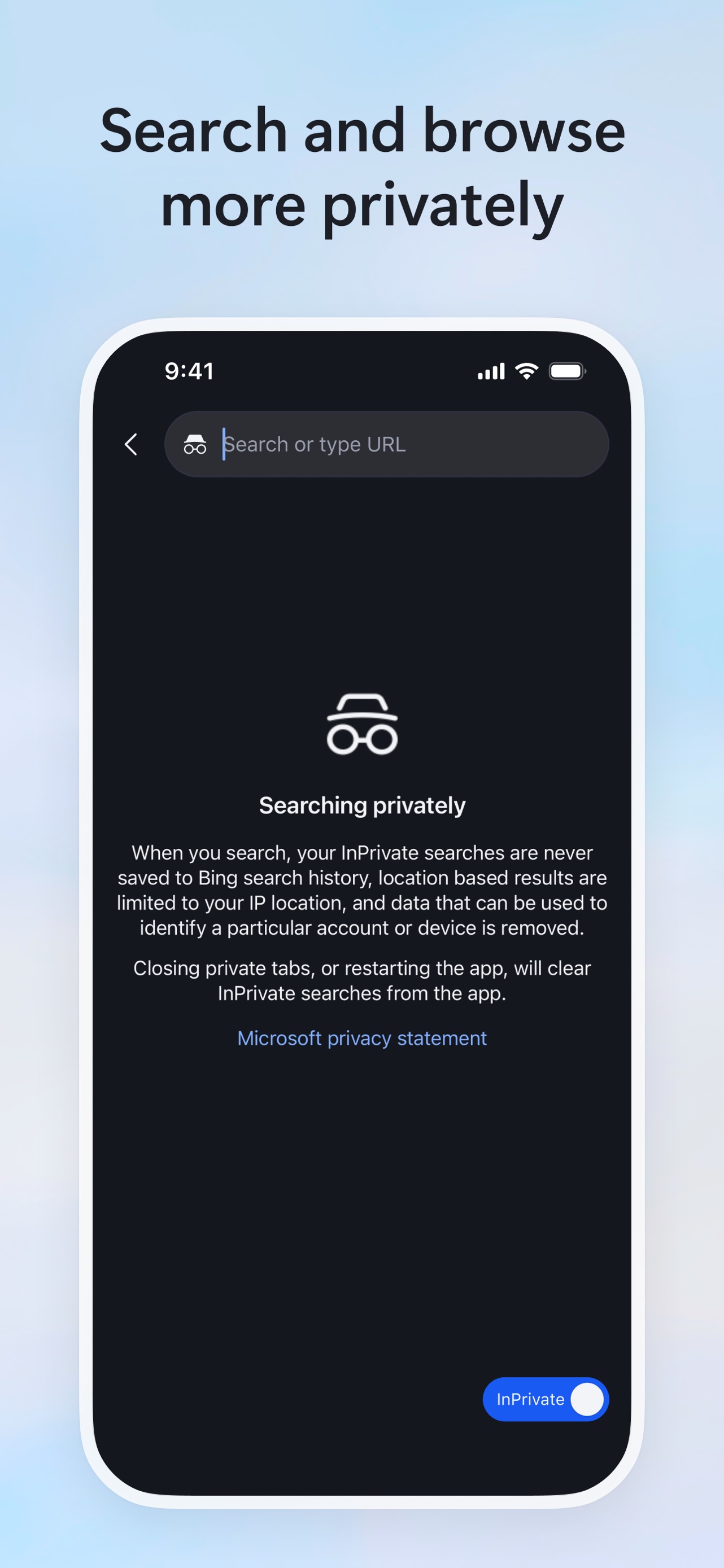 Microsoft Bing Search App Store screenshot 3