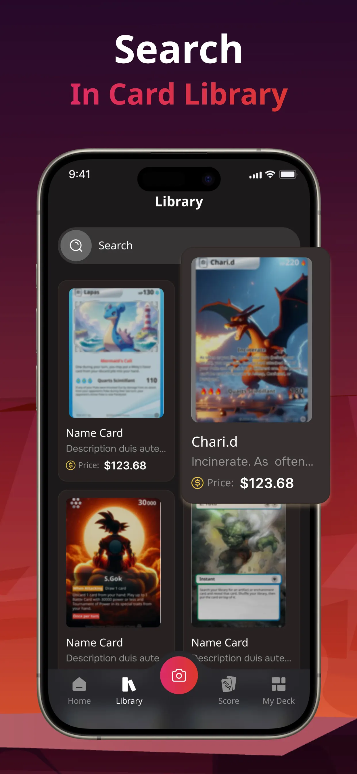 TCG Card Identifier Value App Store screenshot 3