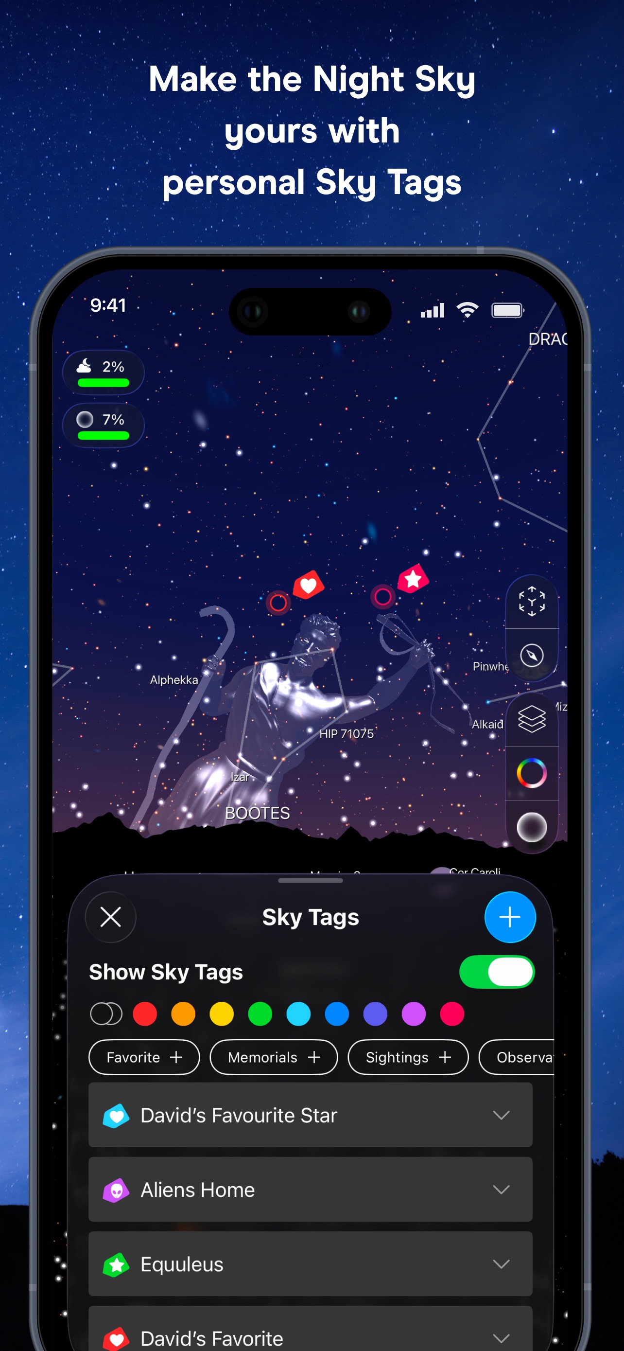 Night Sky App Store screenshot 1