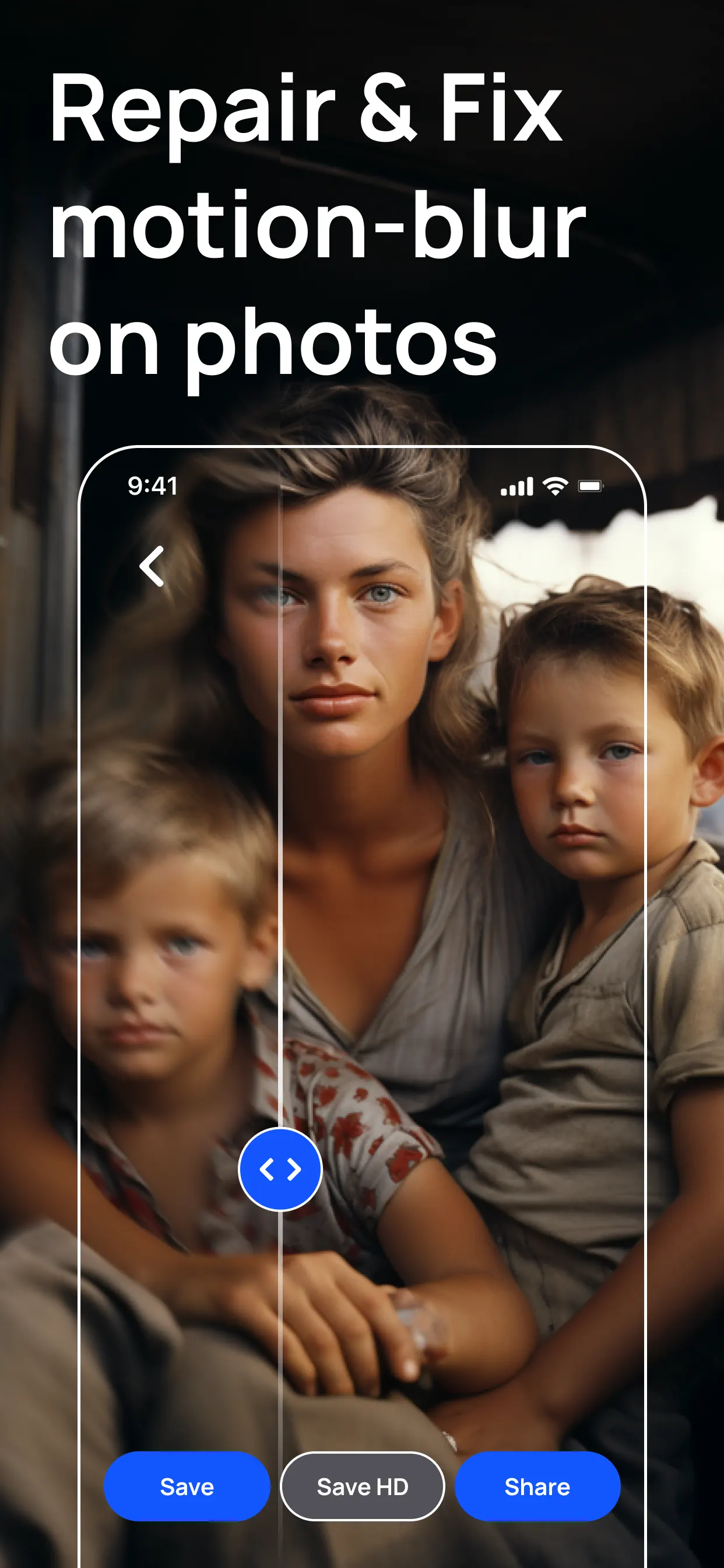 BlurBuster - AI Photo Enhancer App Store screenshot 3