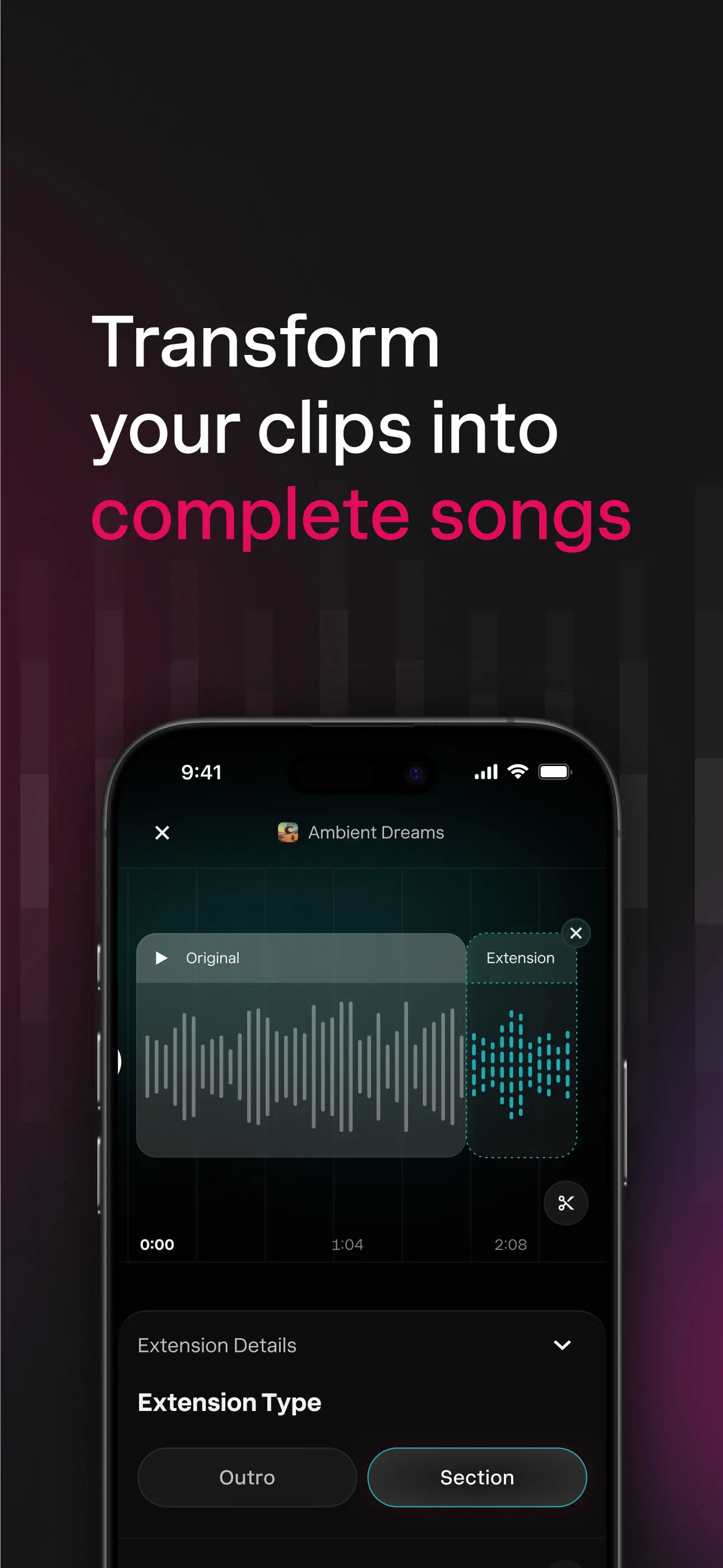Udio: AI Music Maker & Studio App Store screenshot 3