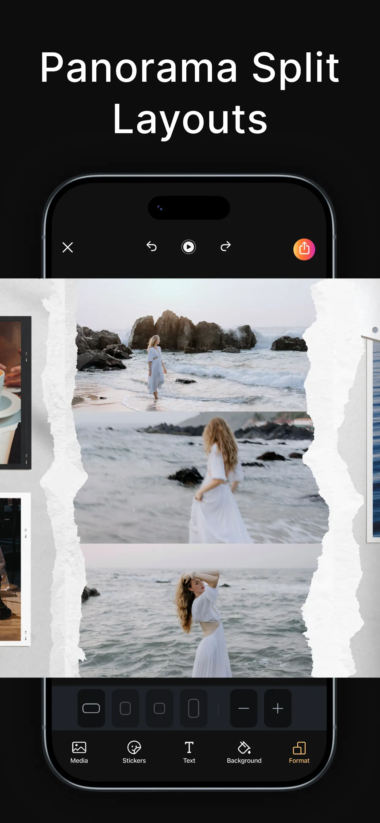 Carousel Post Collage SwipeMix App Store screenshot 2