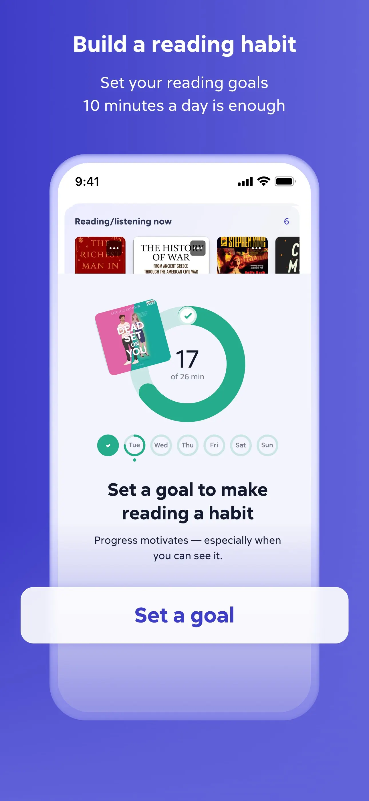 Litres: Books and audiobooks App Store screenshot 3