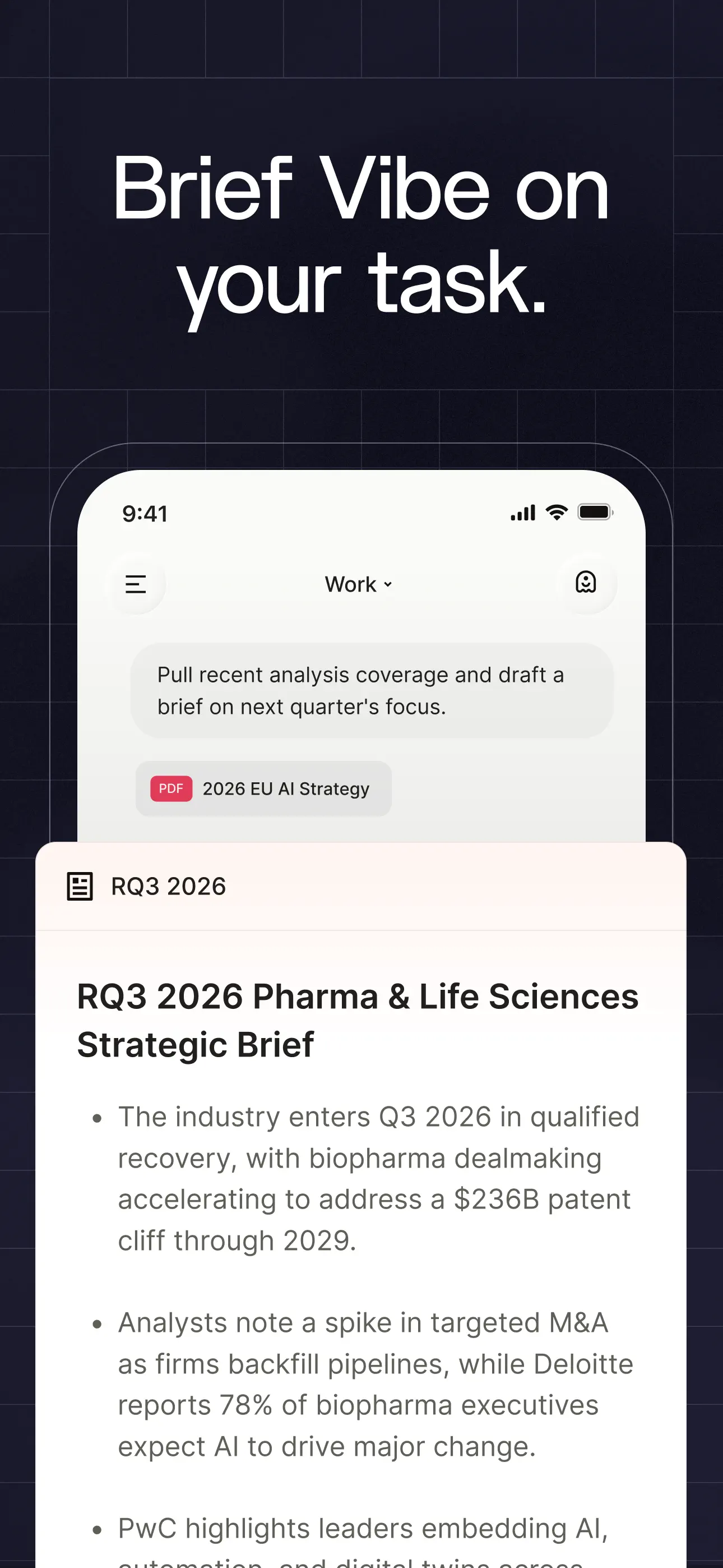 Vibe by Mistral (ex-Le Chat) App Store screenshot 2