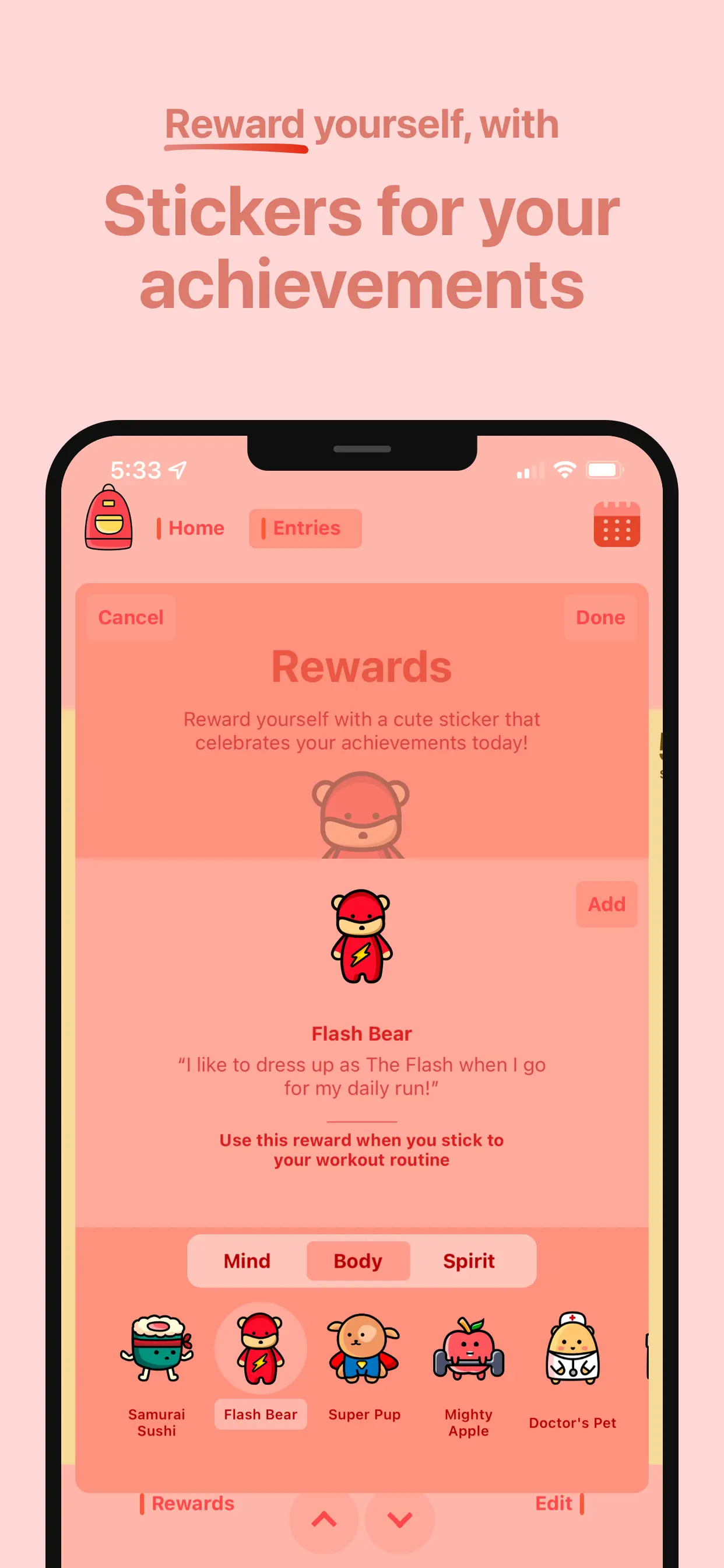 Bears Gratitude App Store screenshot 2