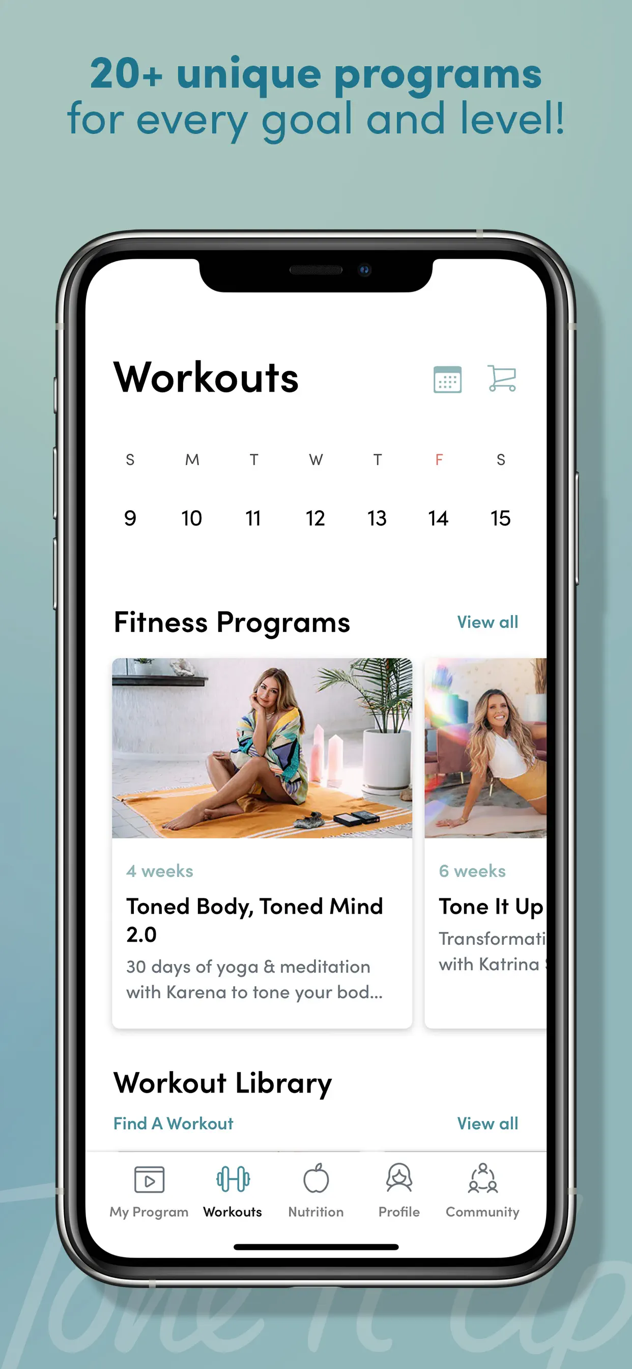 Tone It Up: Workout For Women App Store screenshot 3