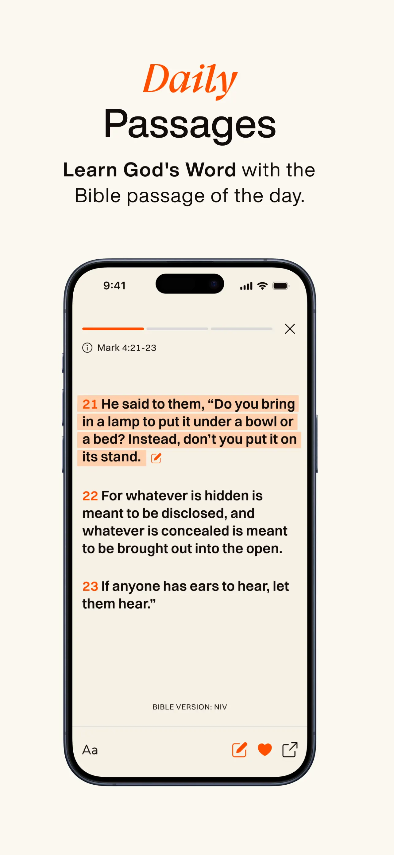 Glorify: Devotional & Prayer App Store screenshot 2