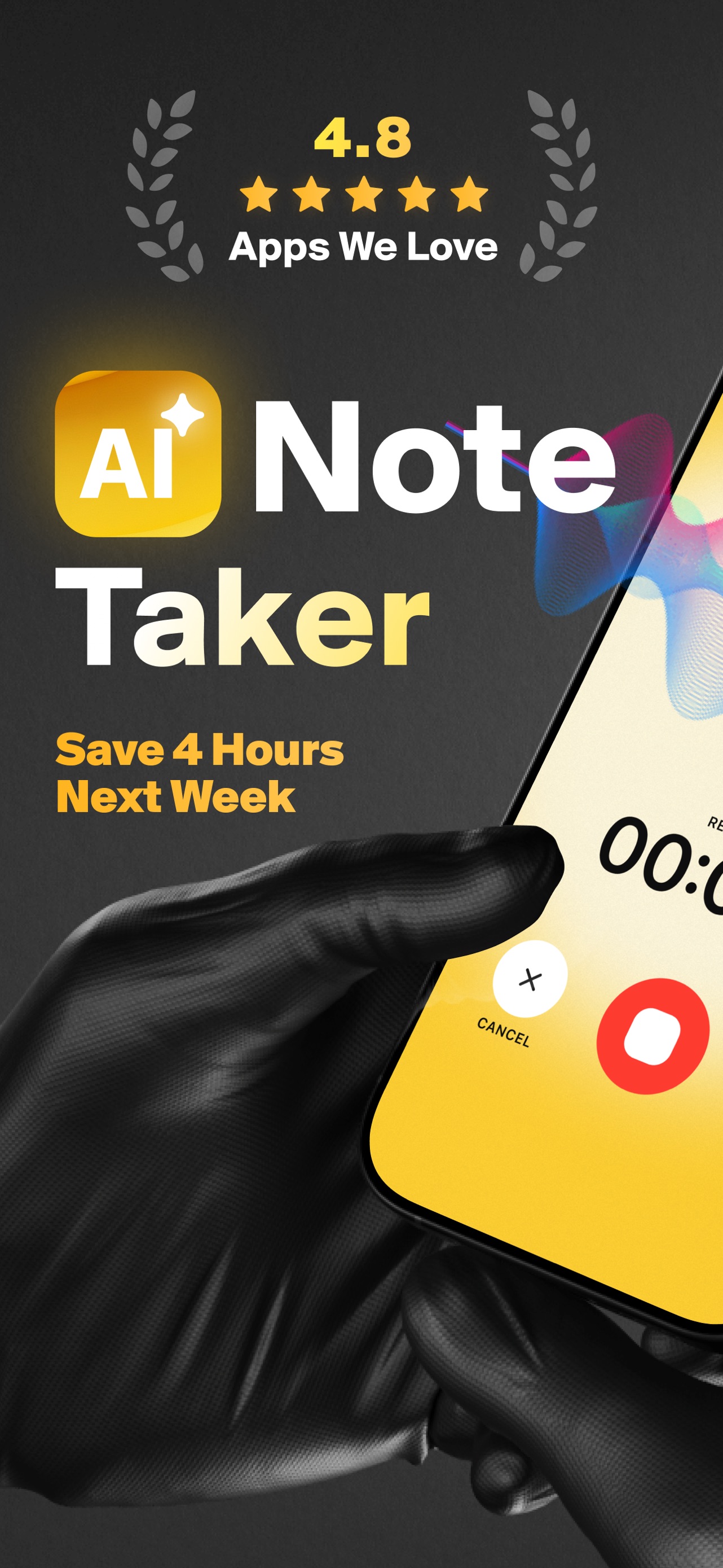 Noteflow: AI Notes Taking App Store screenshot 1