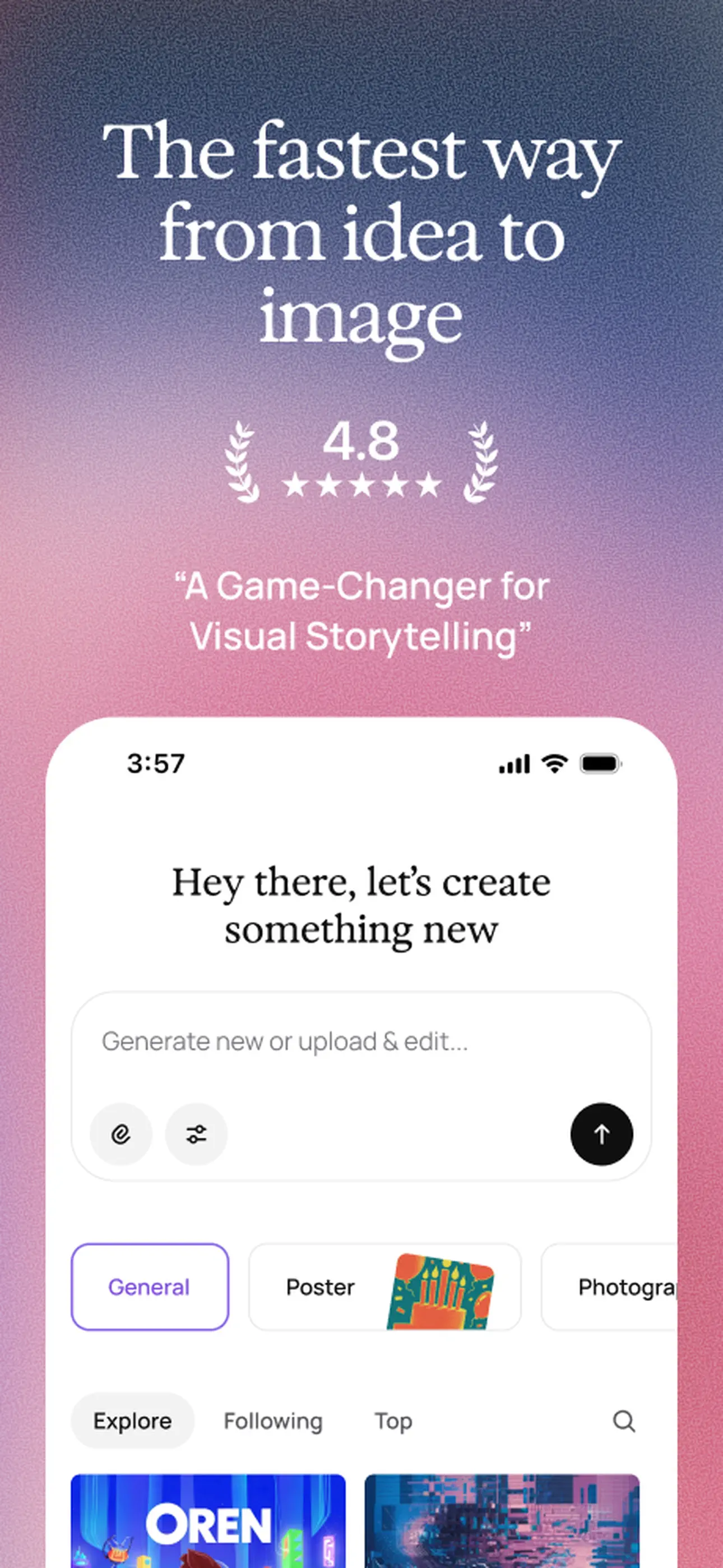 Ideogram AI - Image Generator App Store screenshot 1