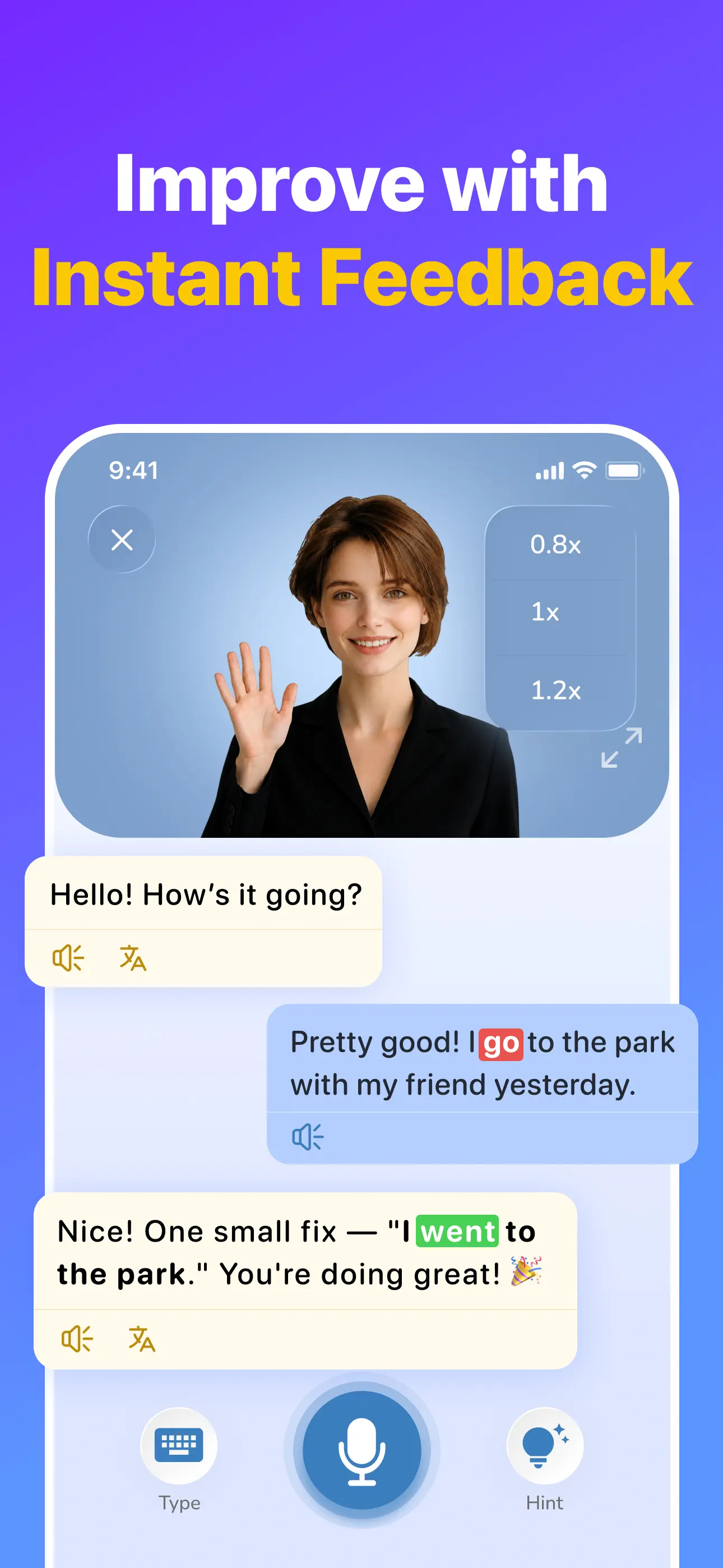 Speak English: Lingo AI App Store screenshot 4