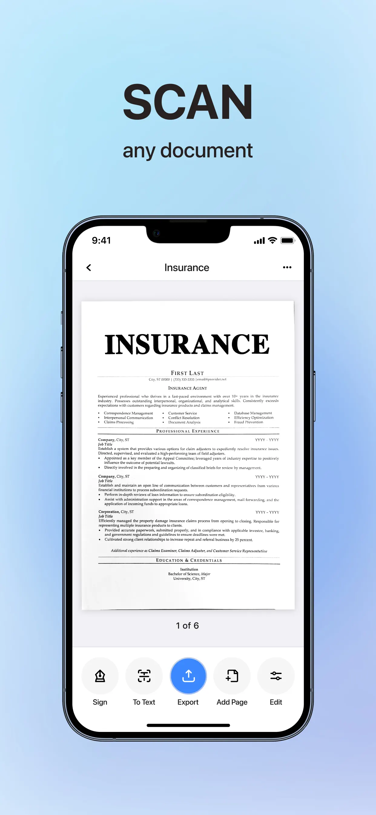 Scanner Doc: Scan PDF Document App Store screenshot 2