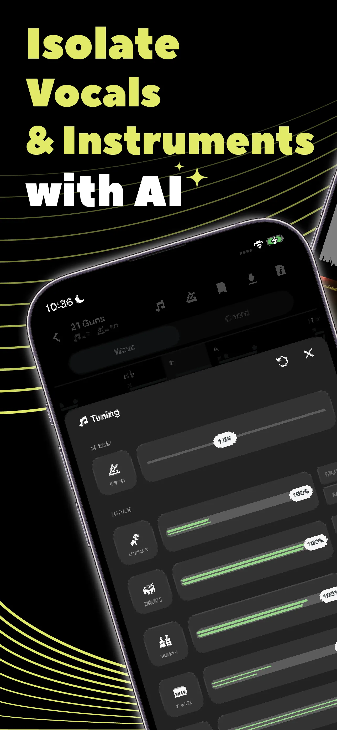 Audio Jam - AI for musicians App Store screenshot 1