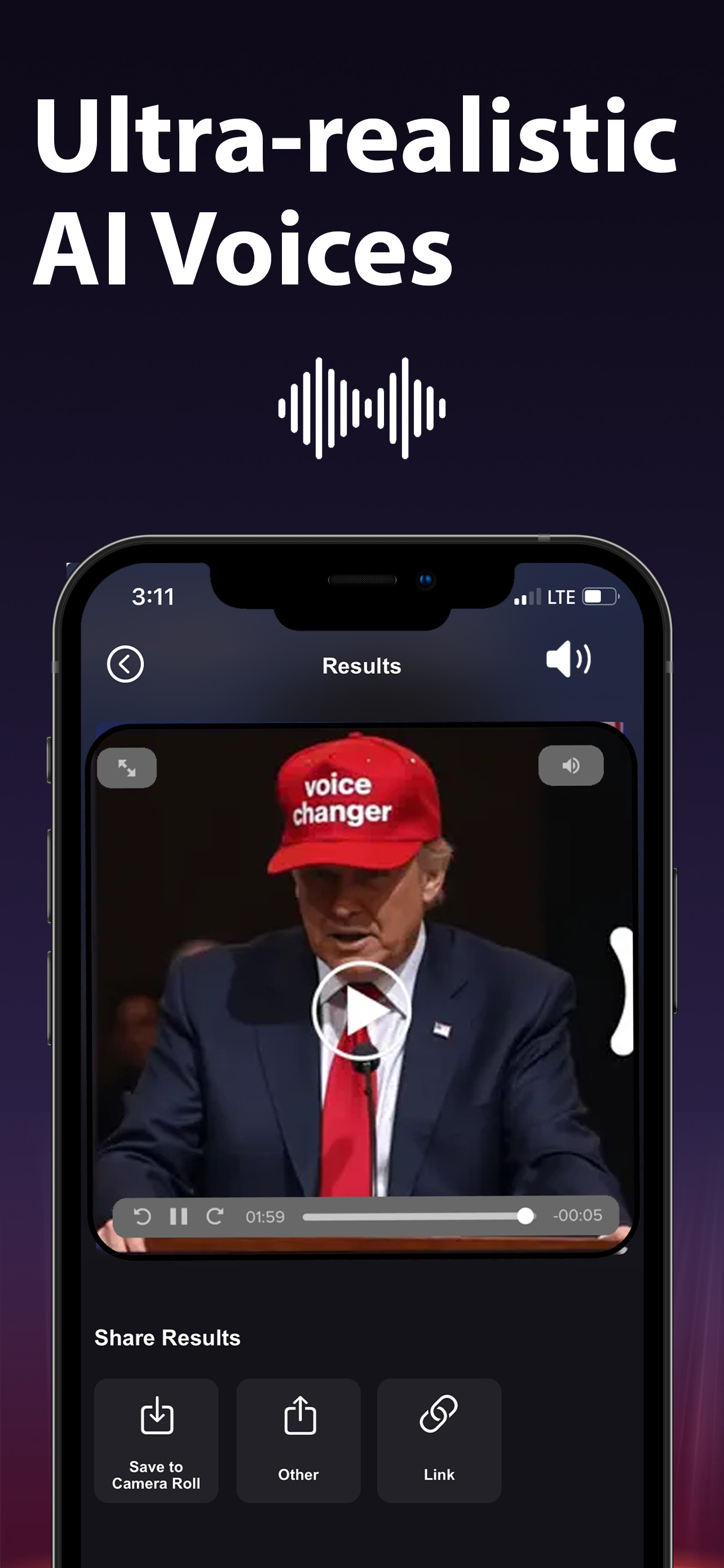 Voice Changer ™ - AI Voice App App Store screenshot 2