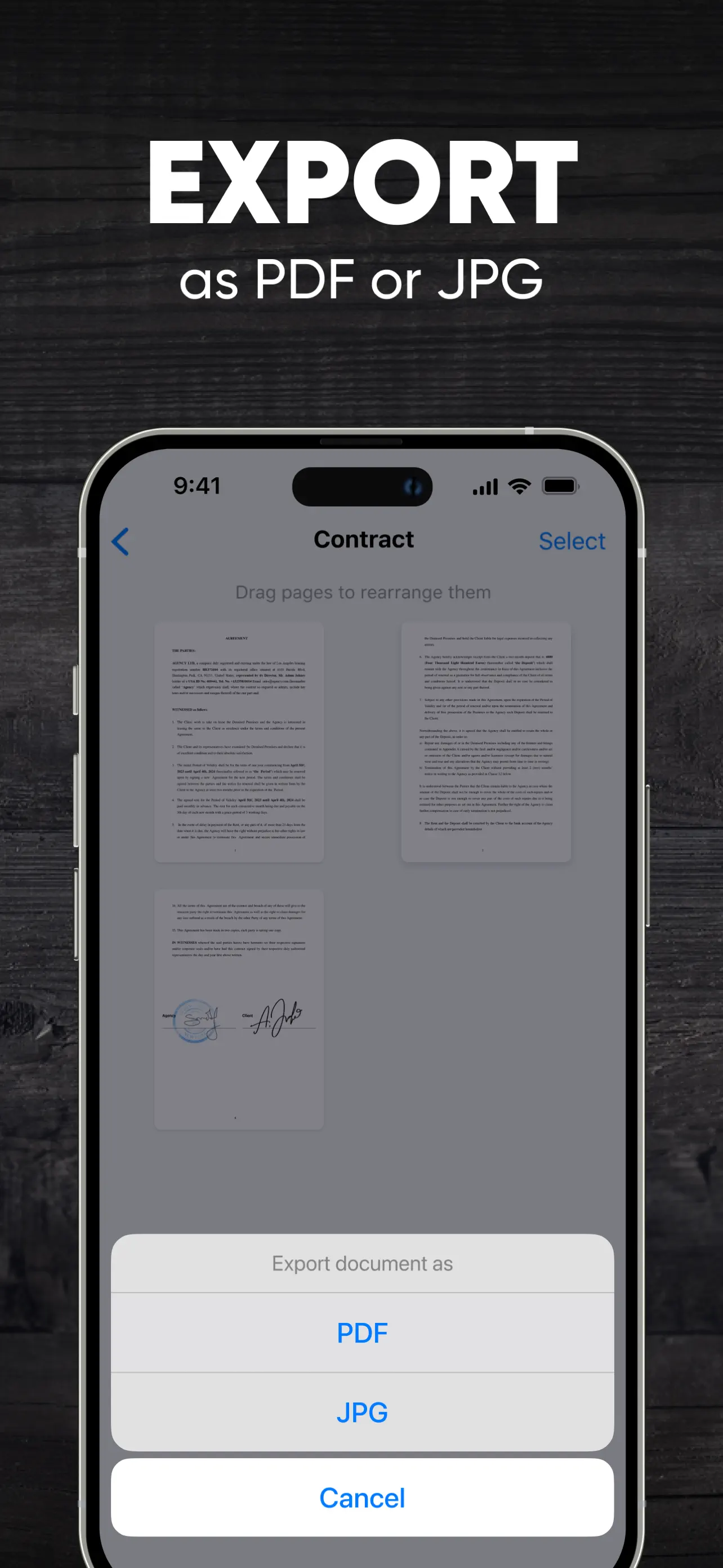 Scanner App. JPG, Photo to PDF App Store screenshot 4