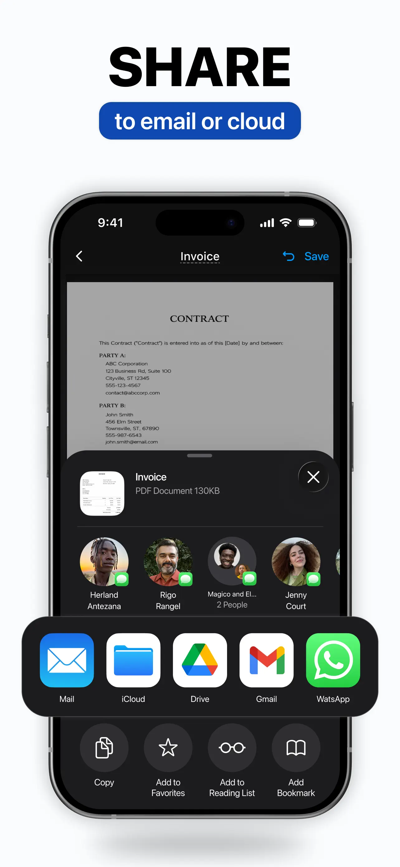 ScanGuru: PDF Scanner App App Store screenshot 4