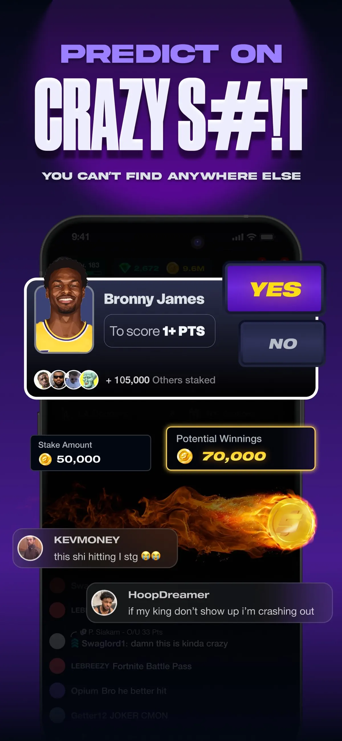 Stadium Live - Predict Sports App Store screenshot 2
