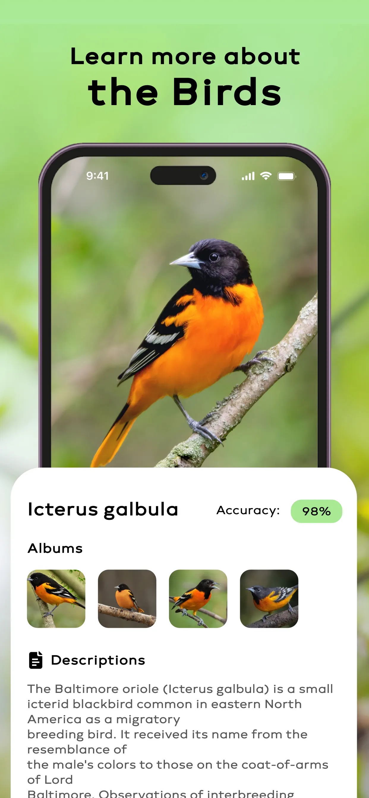 Bird Sounds Identifier Call ID App Store screenshot 3