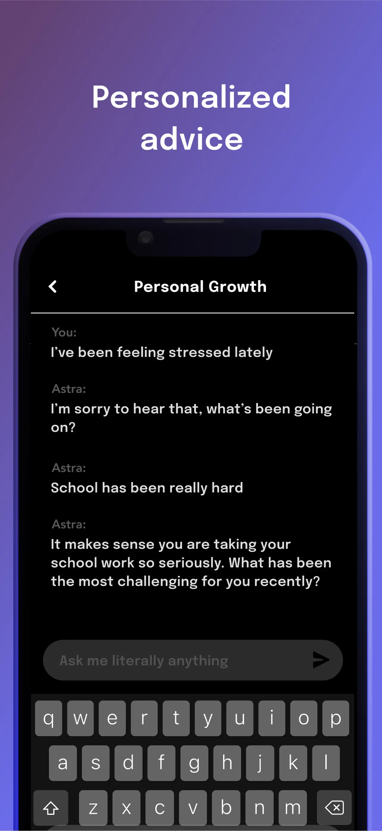 Astra - Life Advice App Store screenshot 3