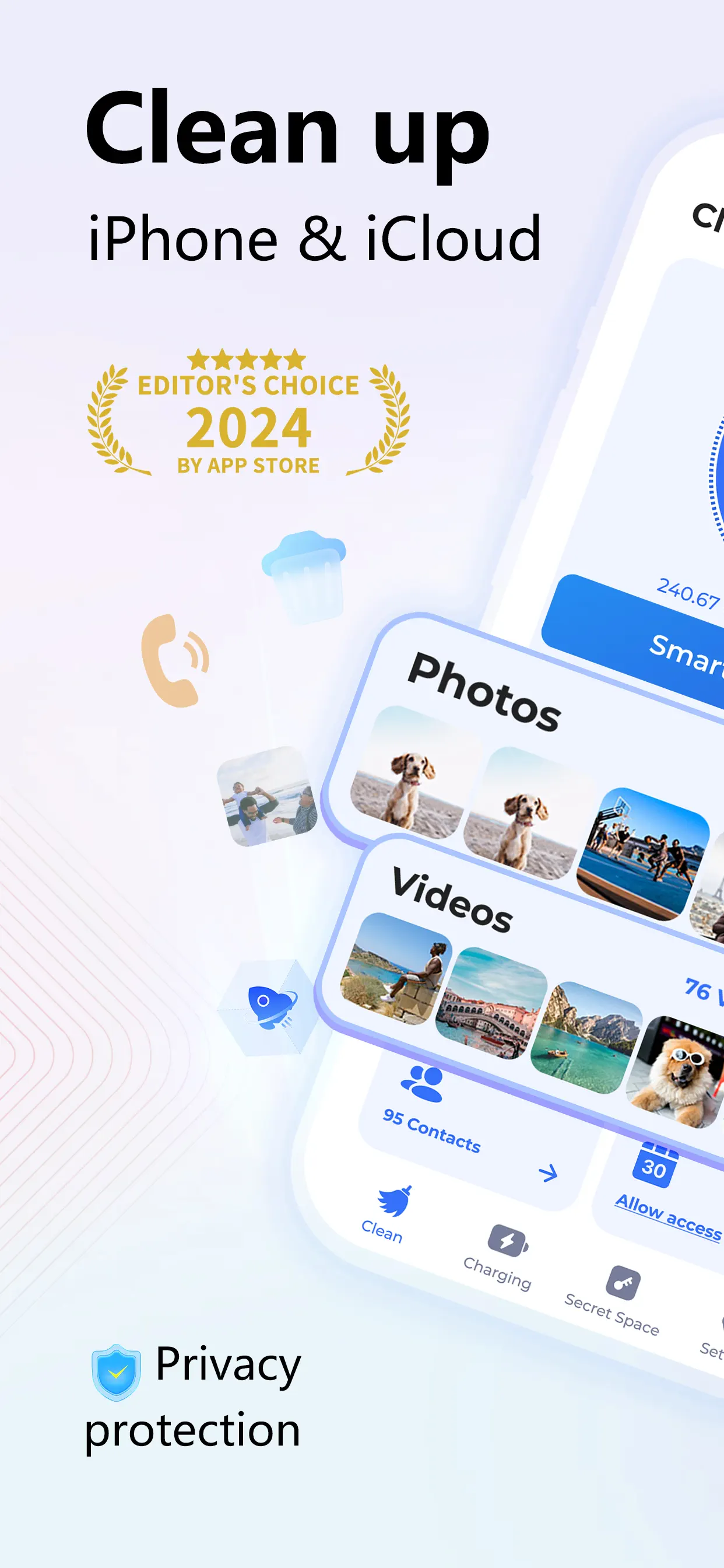 AI Cleaner Pro: Clean Storage App Store screenshot 1