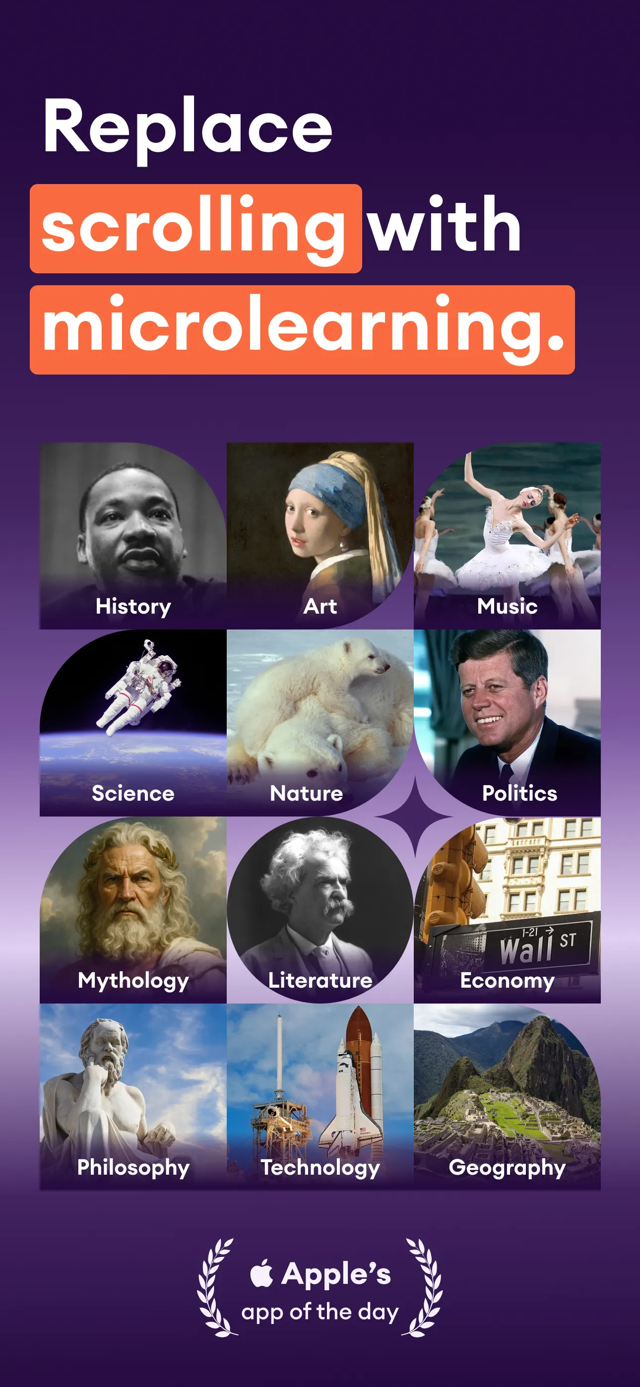 Yuno - General knowledge App Store screenshot 1