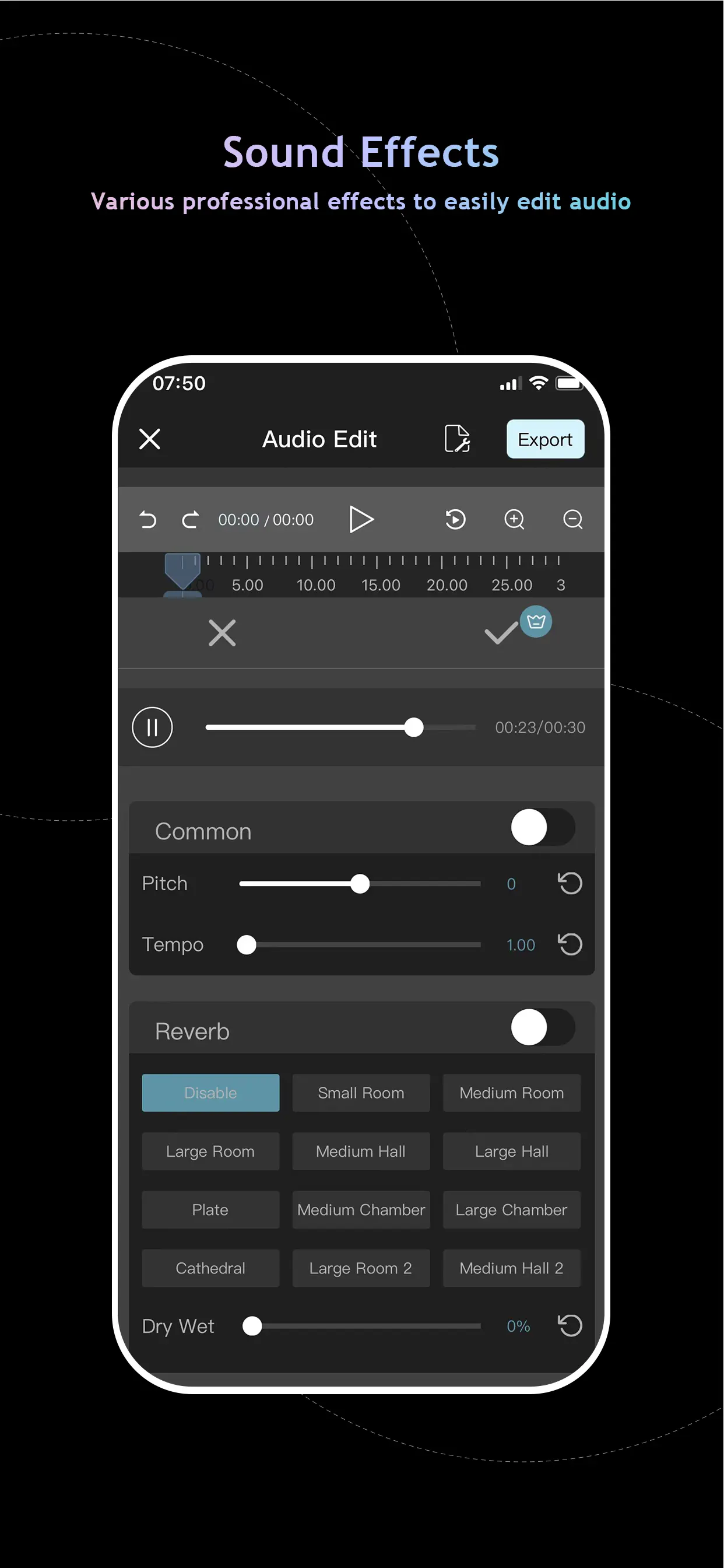 Audio Editor : Audiolab App Store screenshot 2