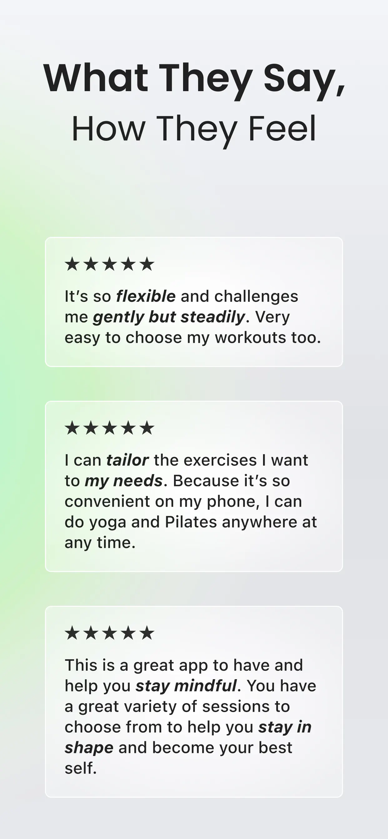 Yoga-Go: Tai Chi & Pilates App Store screenshot 4