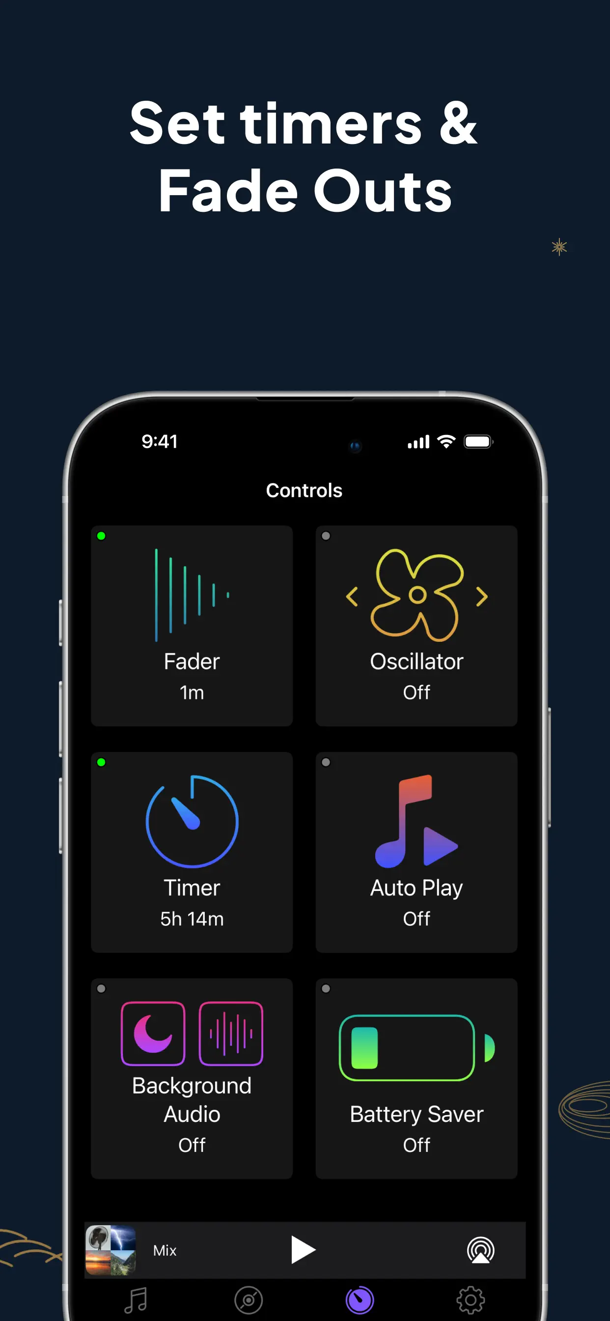 White Noise Deep Sleep Sounds App Store screenshot 2