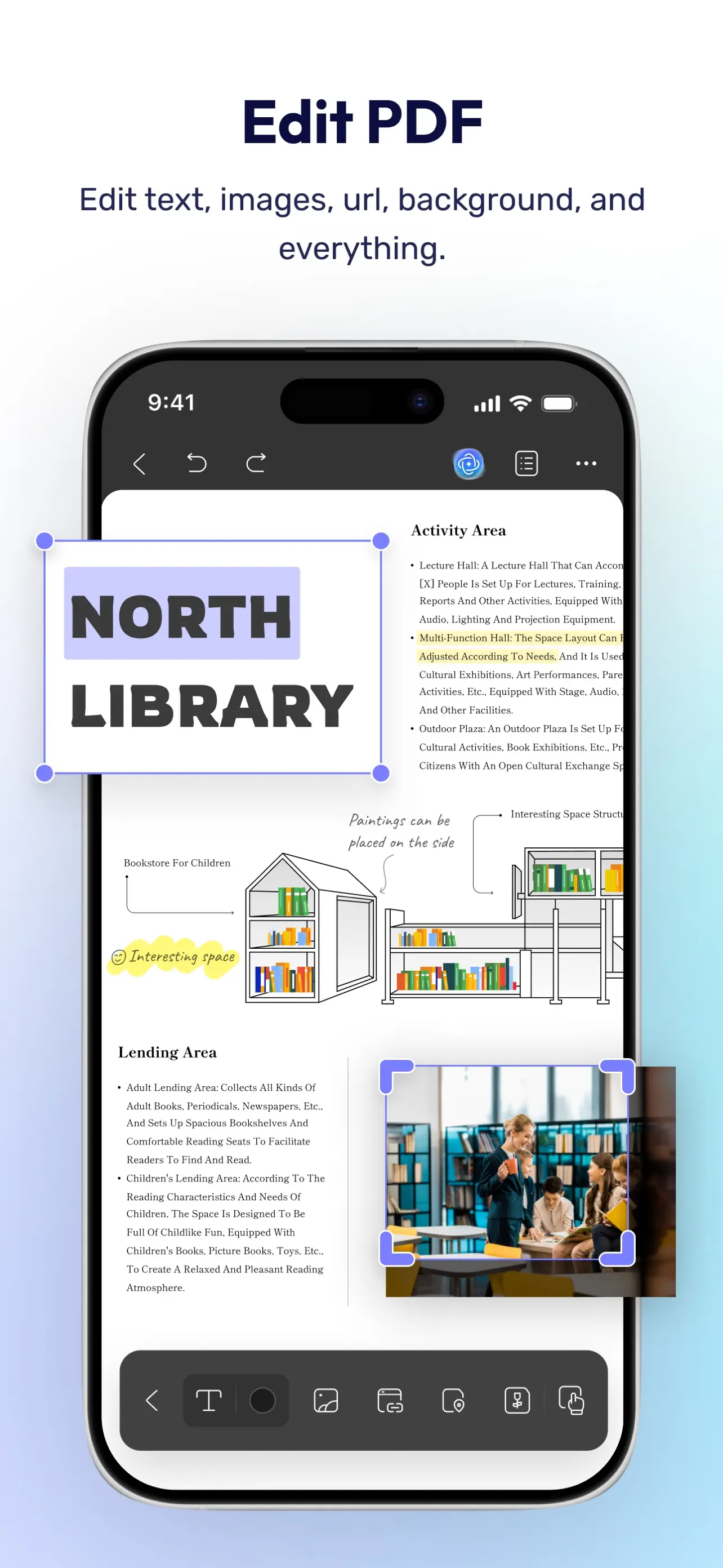 UPDF - AI-Powered PDF Editor App Store screenshot 3