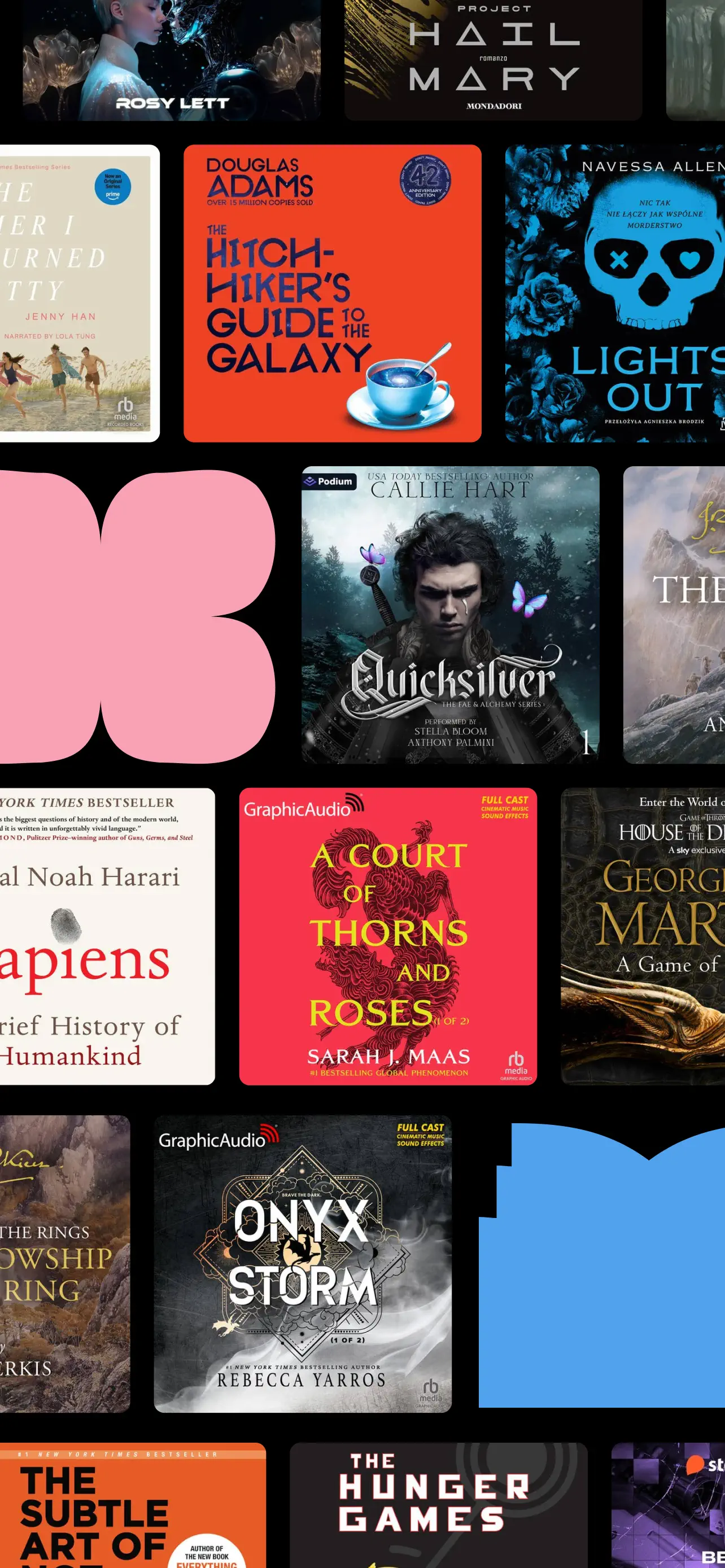 Storytel - Audiobooks Library App Store screenshot 1