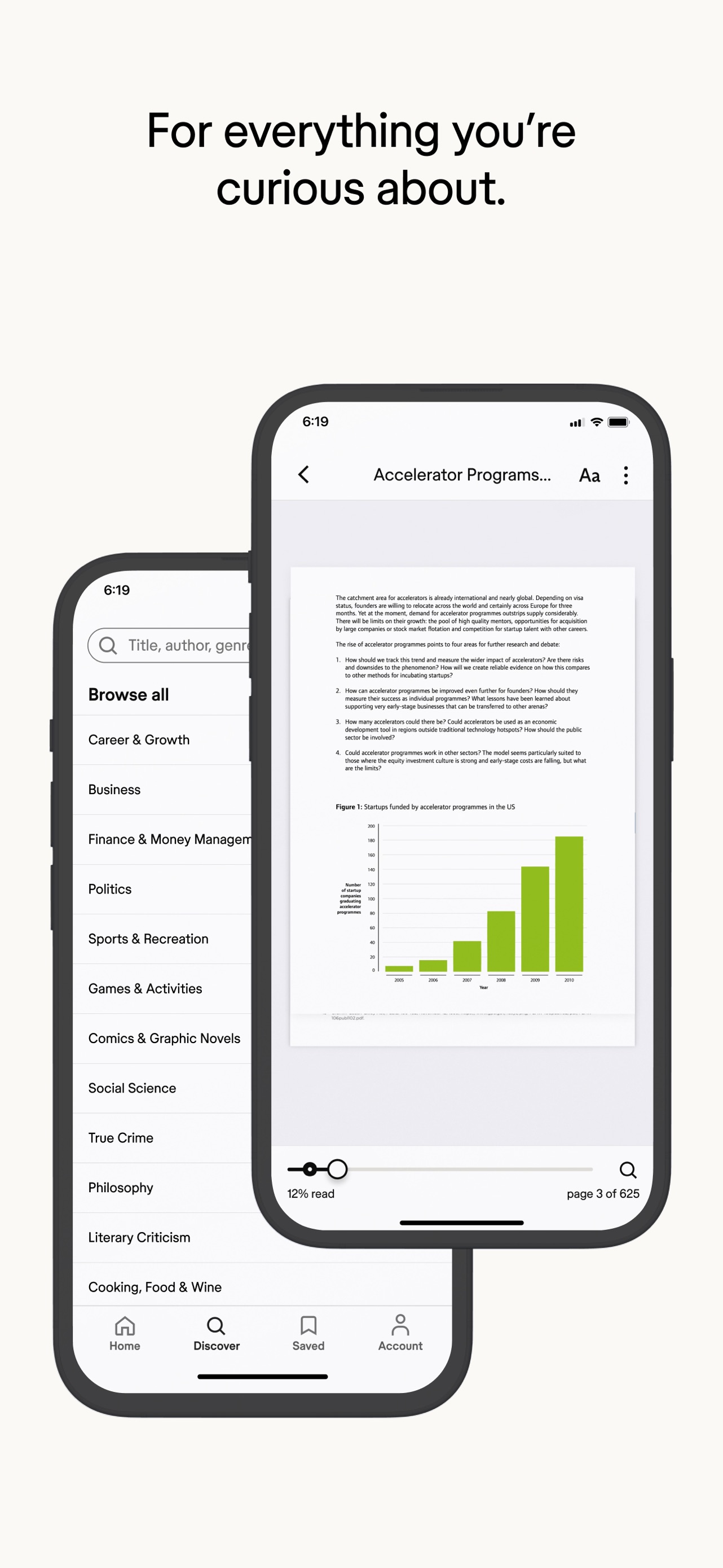 Scribd: 170M+ documents App Store screenshot 3