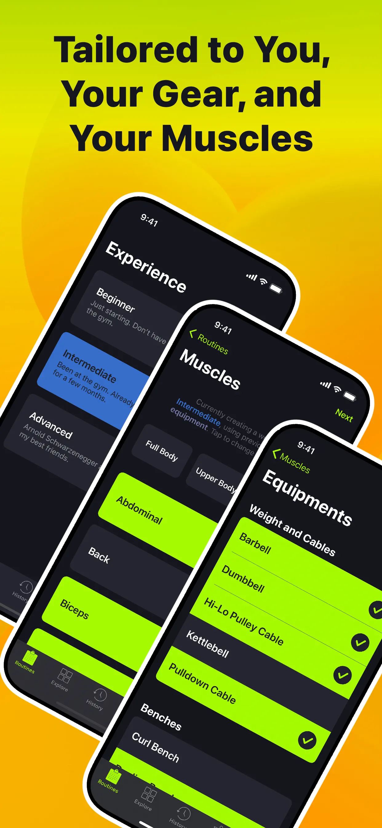 SmartGym: Gym & Home Workouts App Store screenshot 3