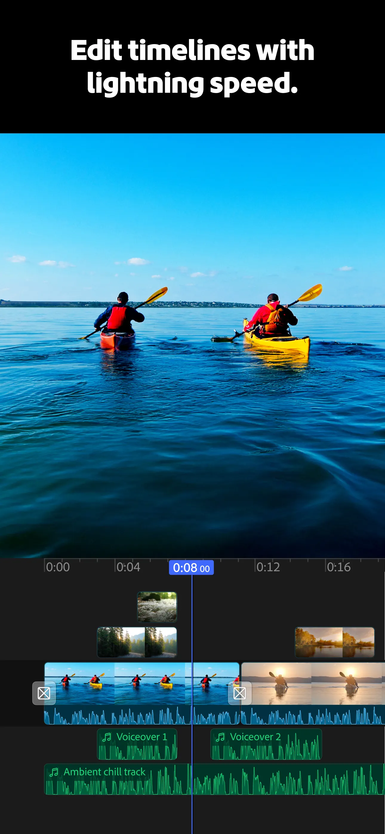 Adobe Premiere AI Video Editor App Store screenshot 2