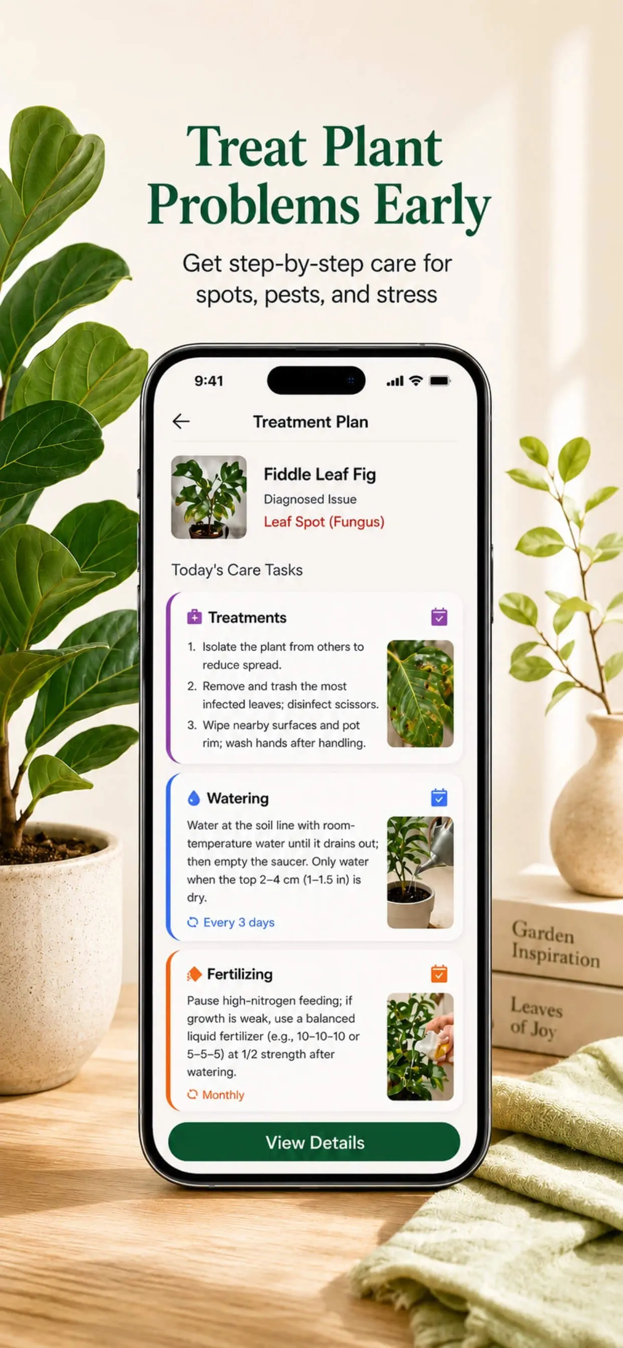 PlantAID:identifier&care guide App Store screenshot 3