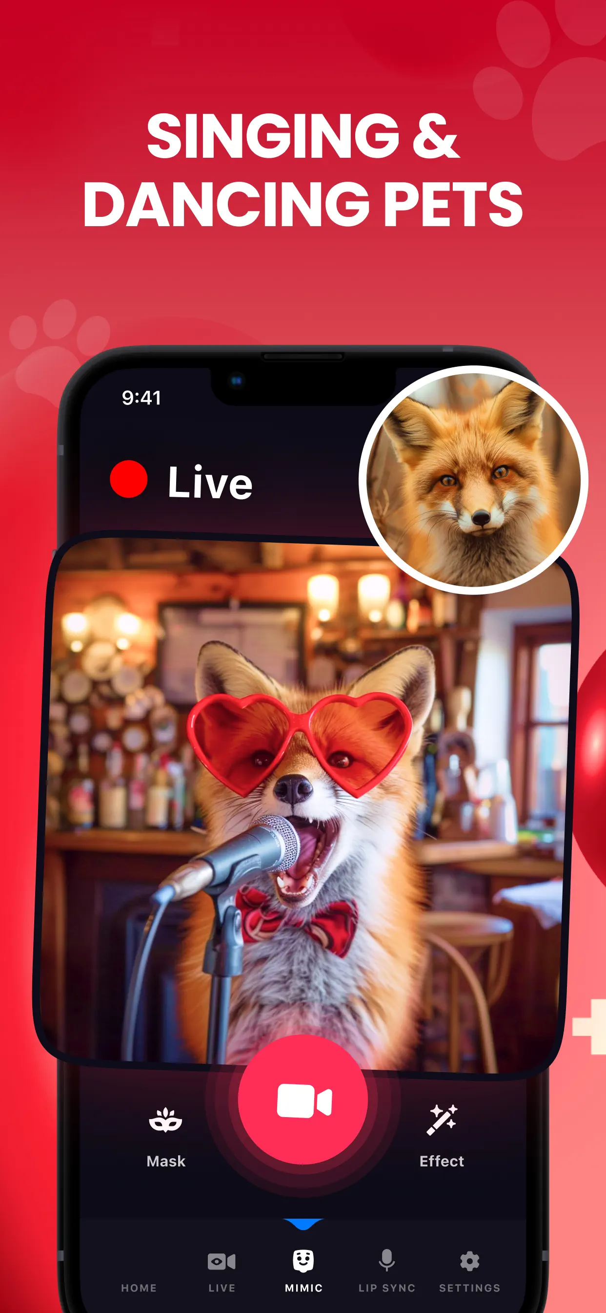 Talking Pet AI: Cat & Dog Talk App Store screenshot 1