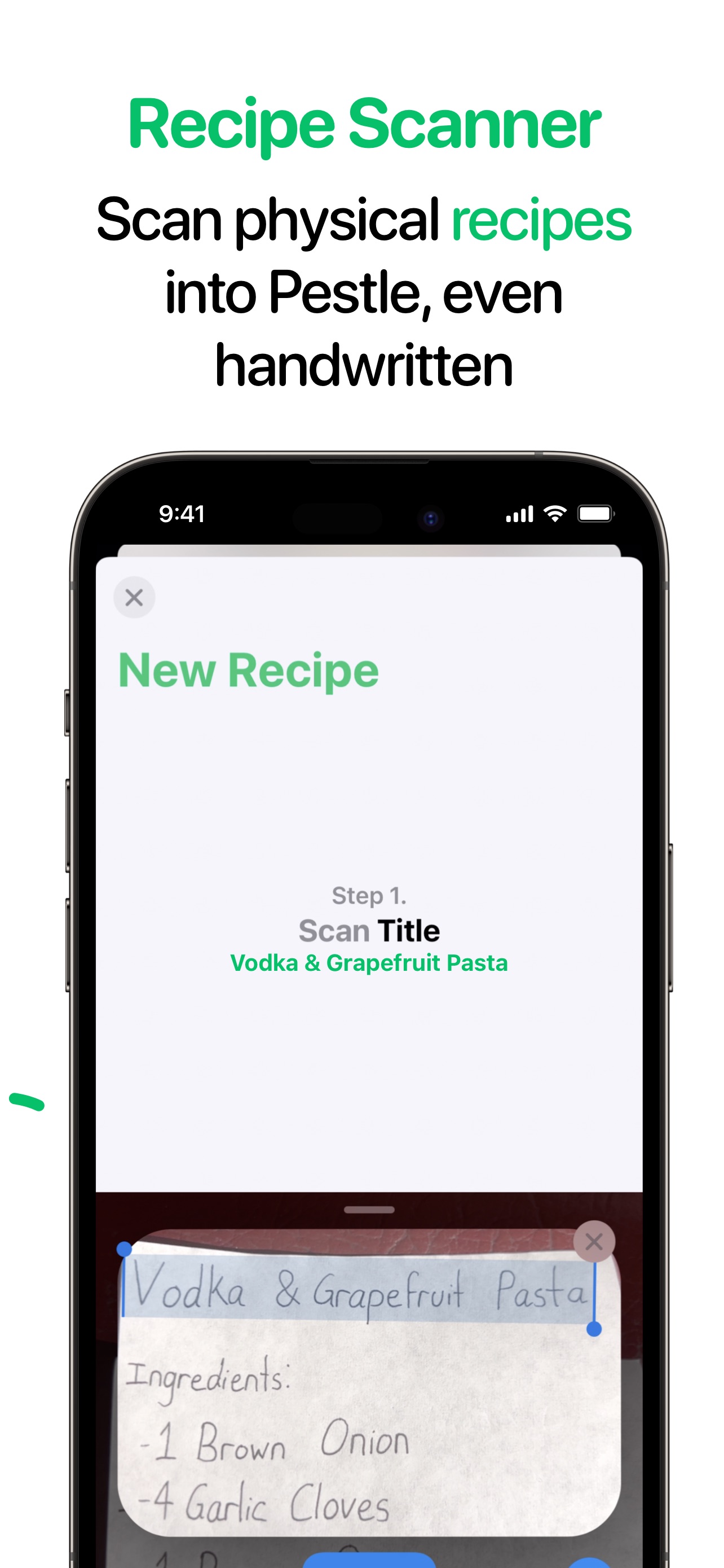 Pestle: Recipe Manager App Store screenshot 3