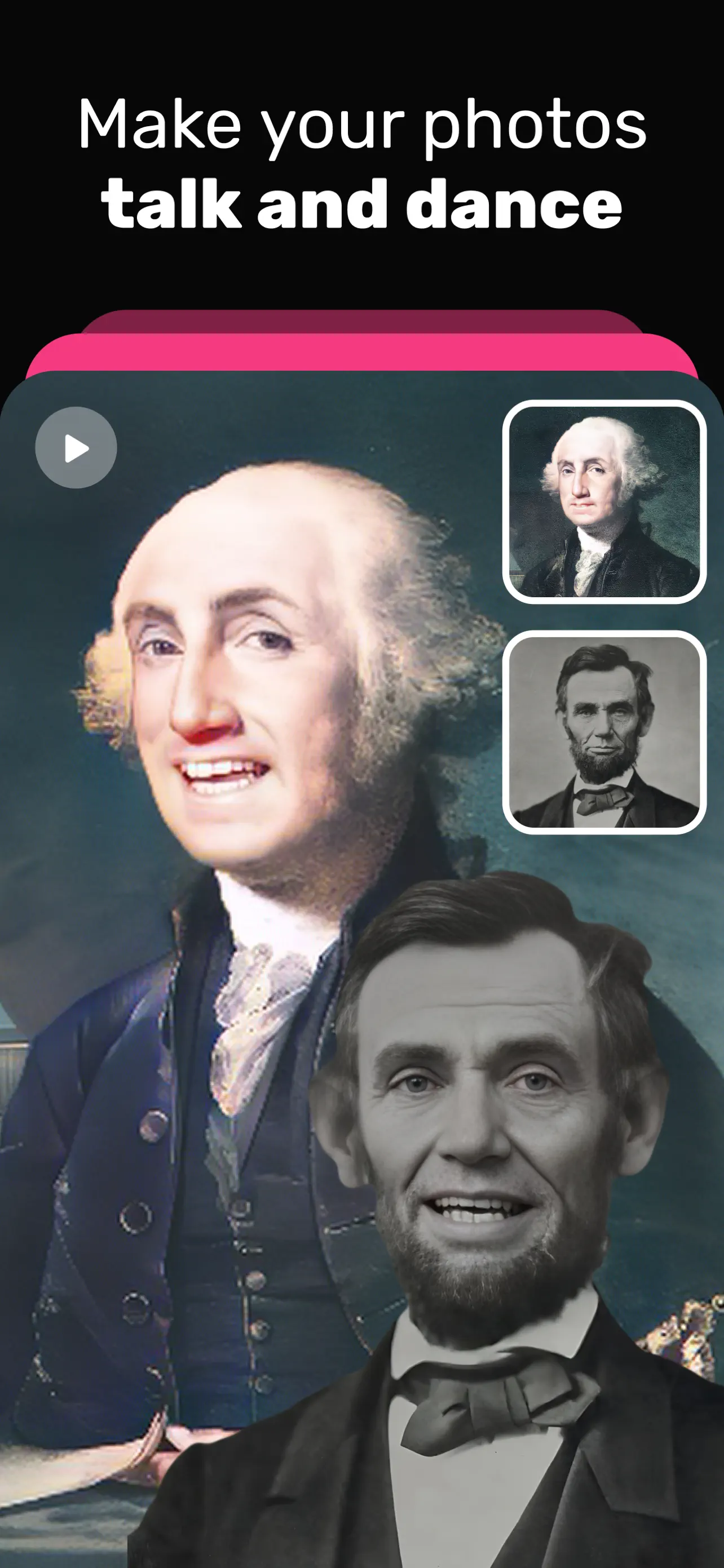 Mimic - AI Photo Face Animator App Store screenshot 2
