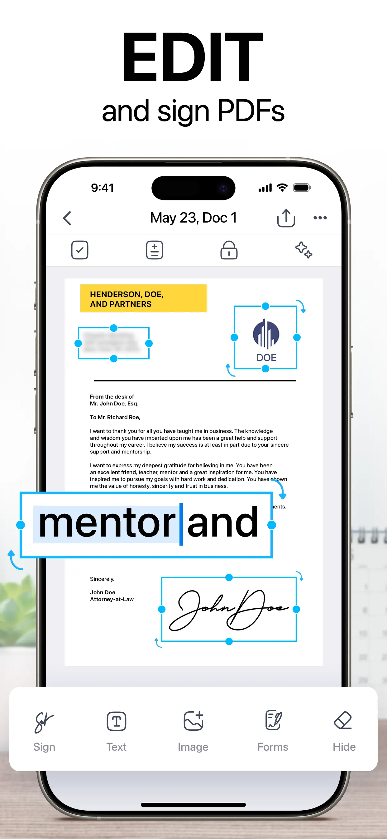 iScanner: PDF Document Scanner App Store screenshot 4
