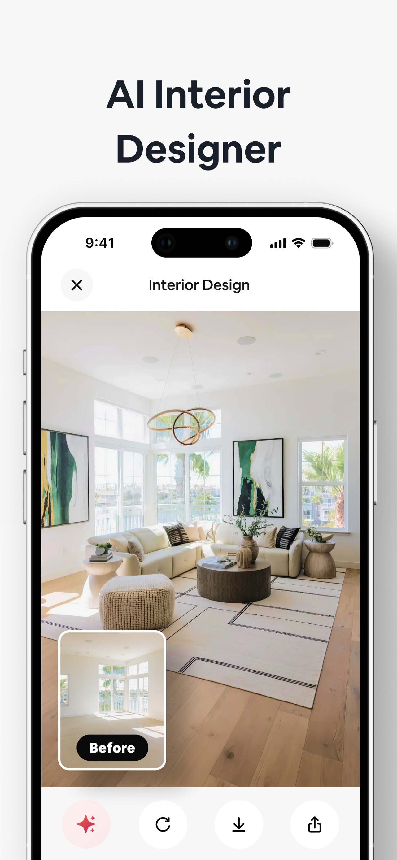 AI Home Decor-Interior Design App Store screenshot 1