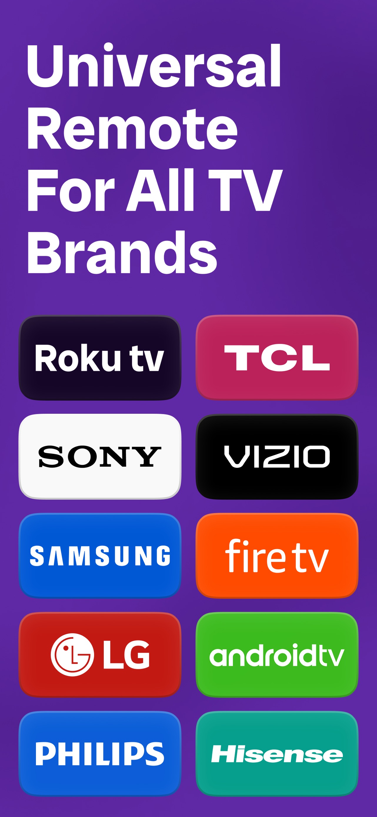 TV Remote - Universal Control App Store screenshot 3