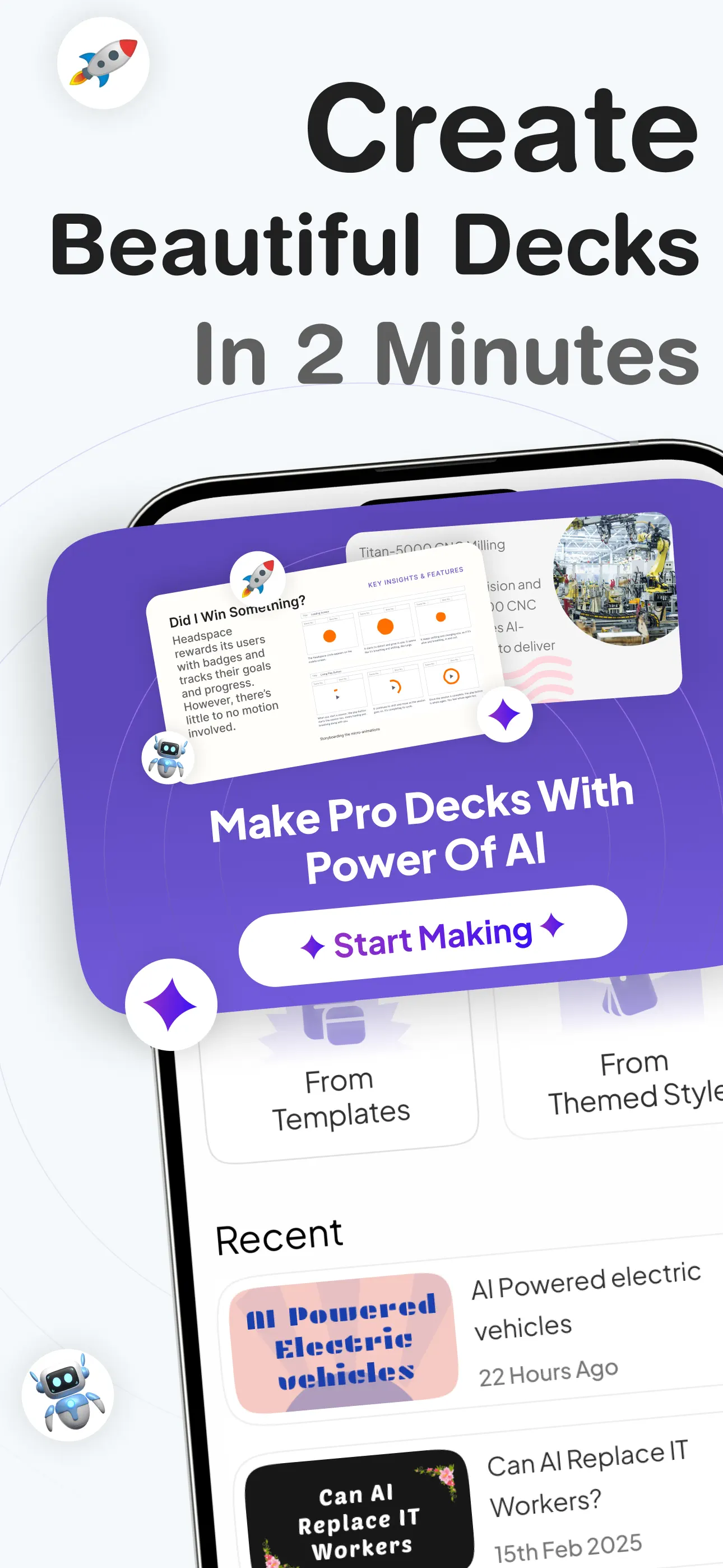 PPT AI: Presentation Maker App App Store screenshot 4