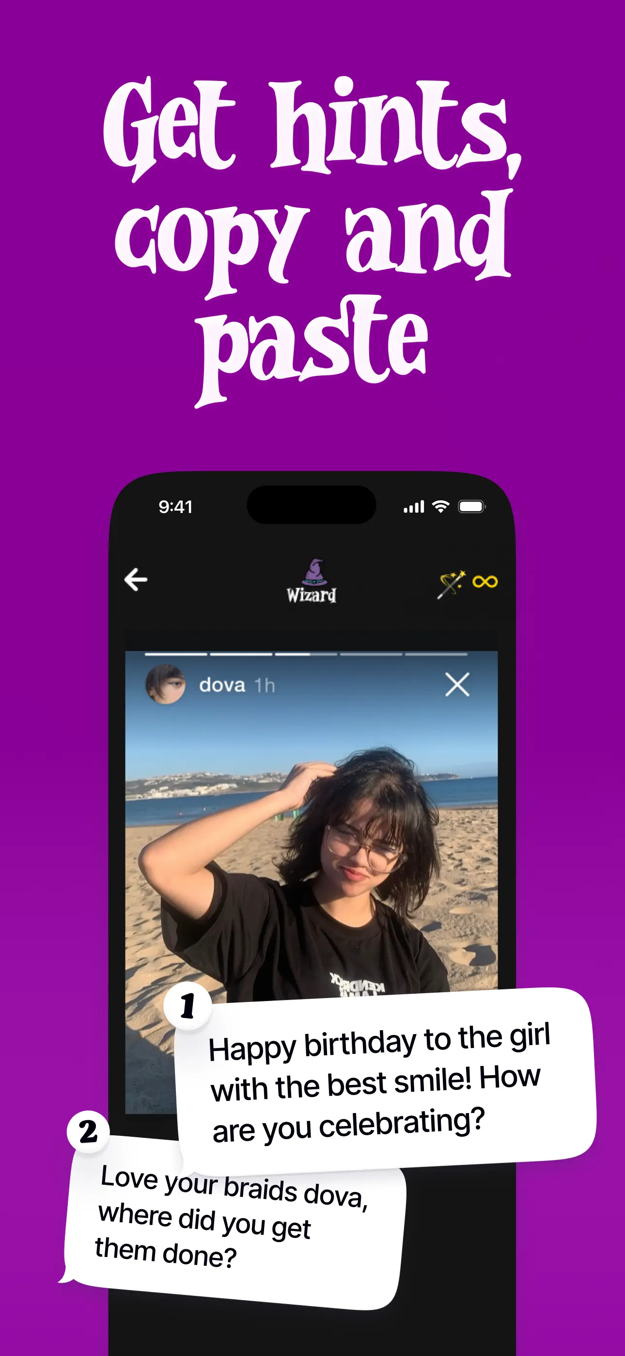 Social Wizard - up ur game App Store screenshot 4