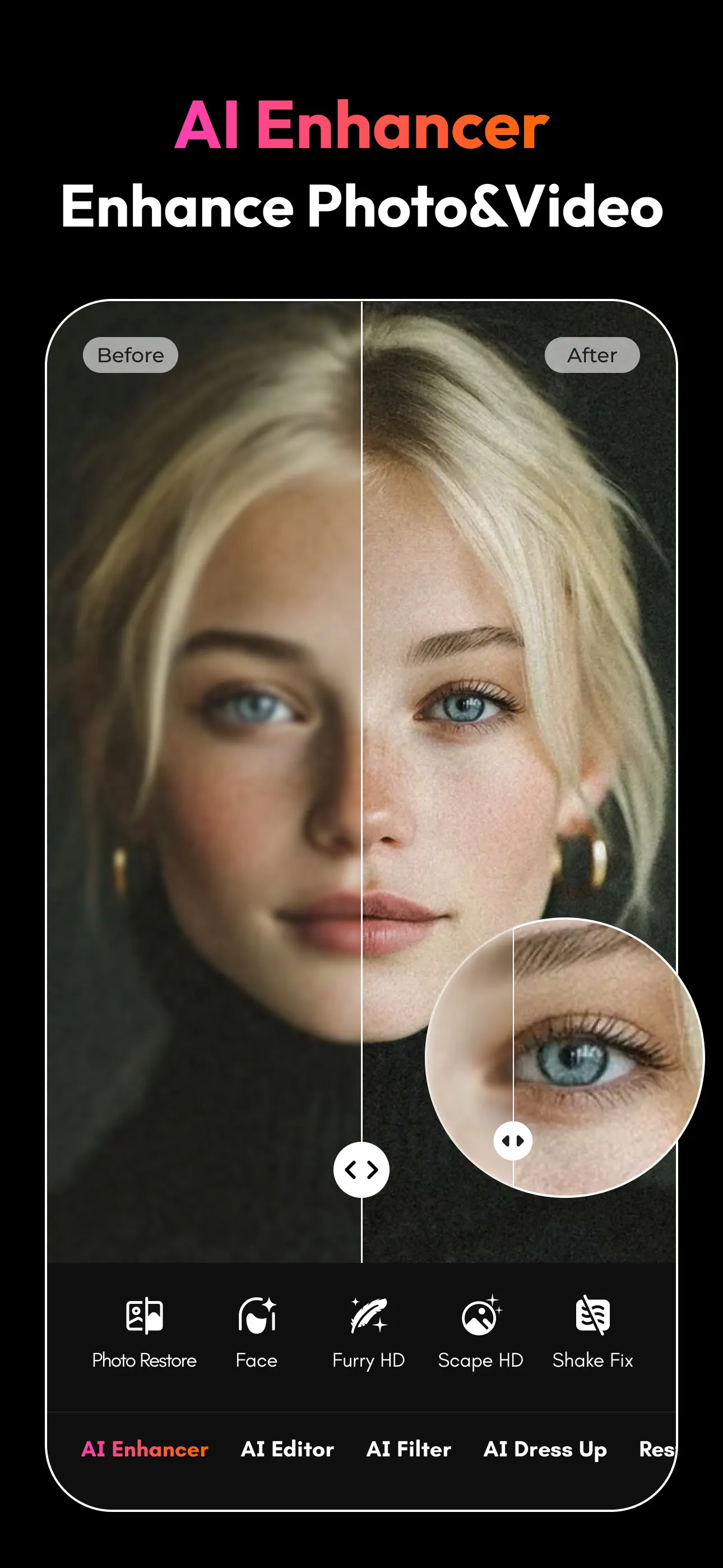 PicMa: AI Photo & Video Editor App Store screenshot 2