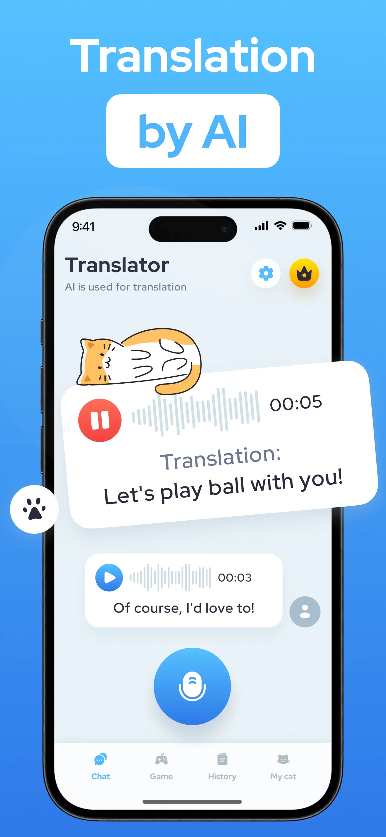 Cat Translator – Pet to Human App Store screenshot 3