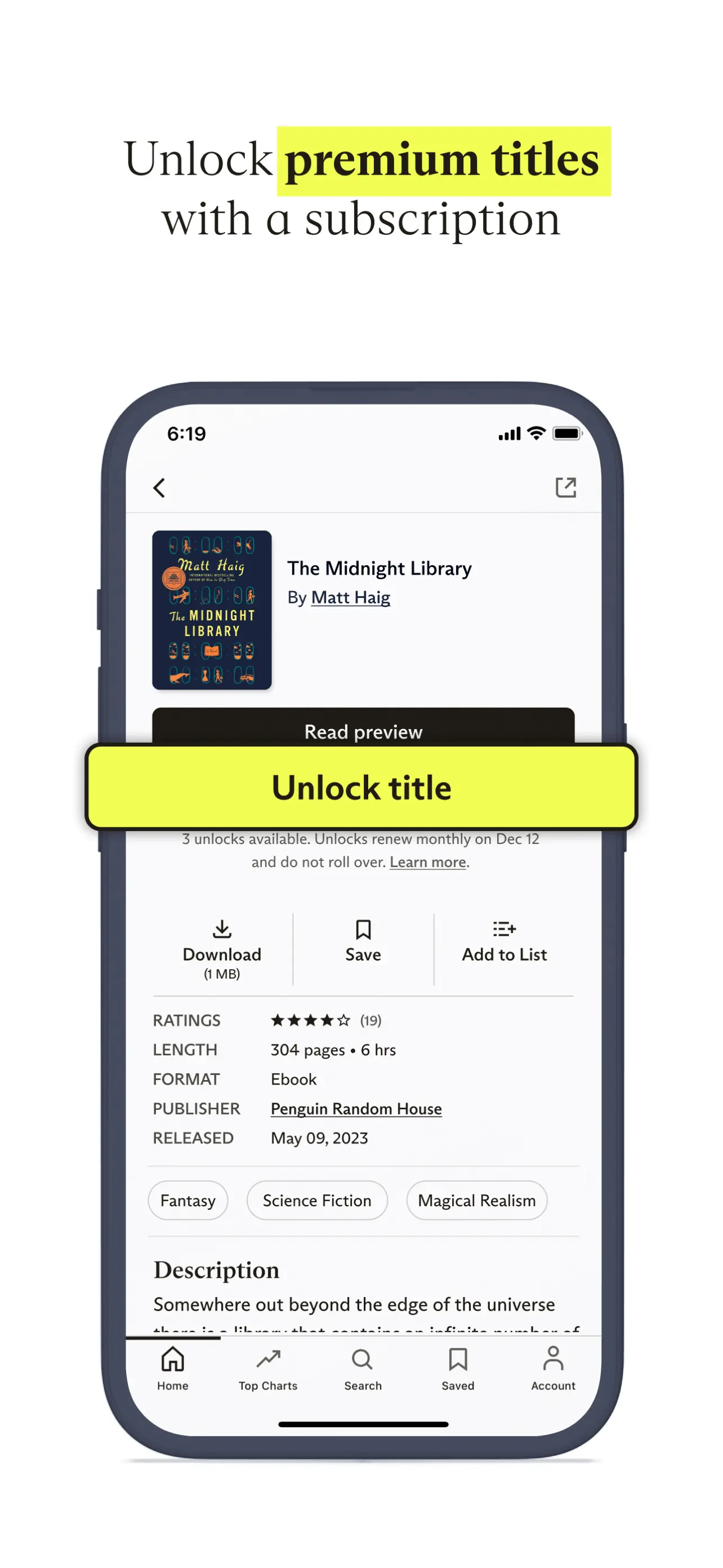 Everand: Audiobooks & Ebooks App Store screenshot 3