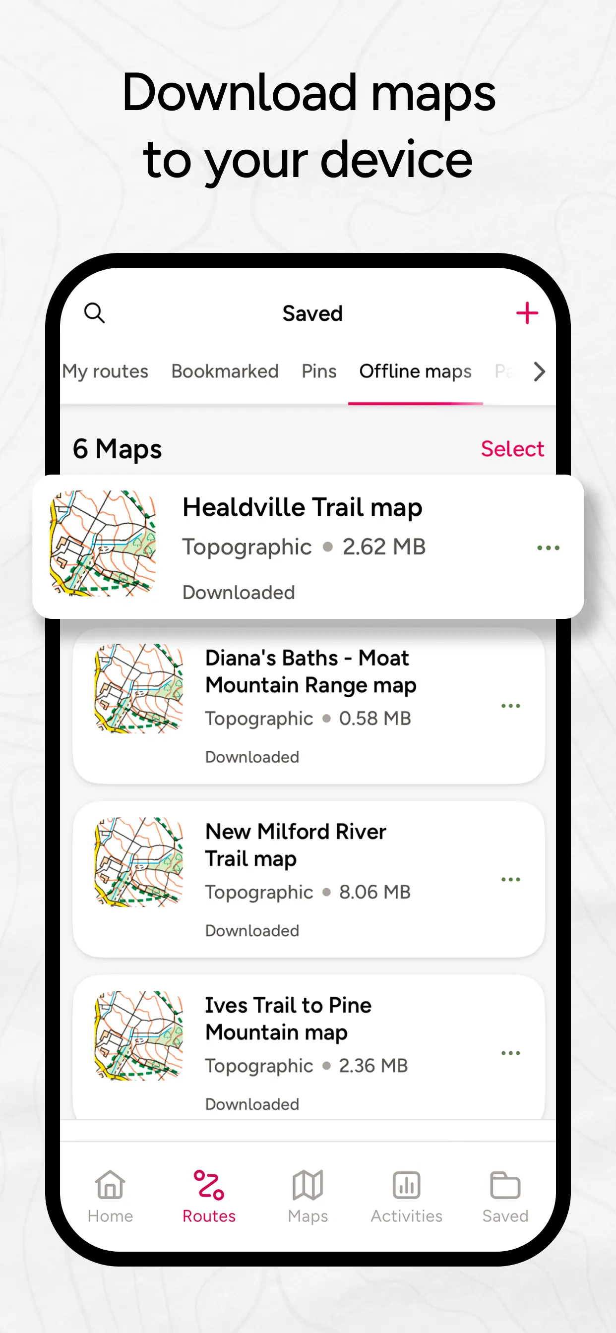 OS Maps: Walk, Hike, Run, Bike App Store screenshot 4