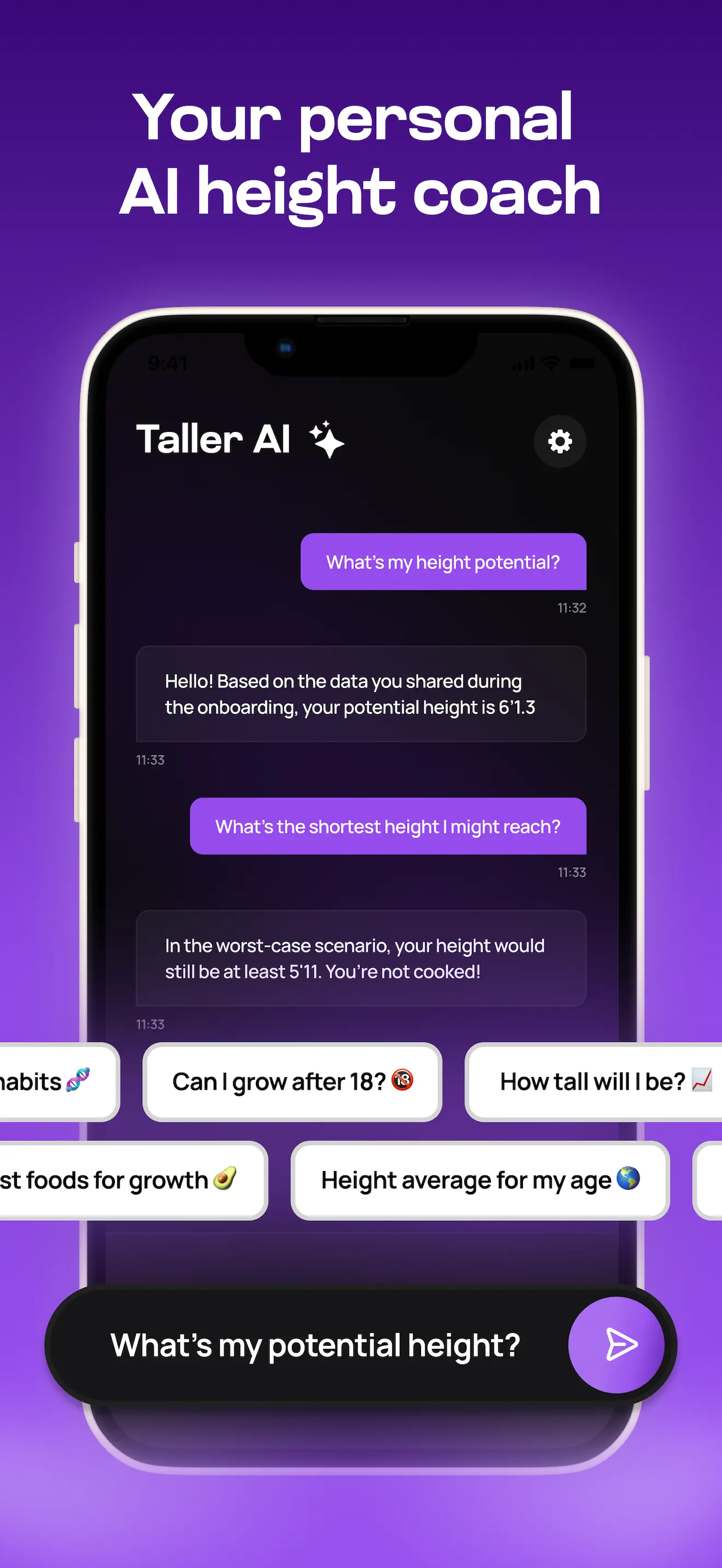 Taller - Maximize your height App Store screenshot 3