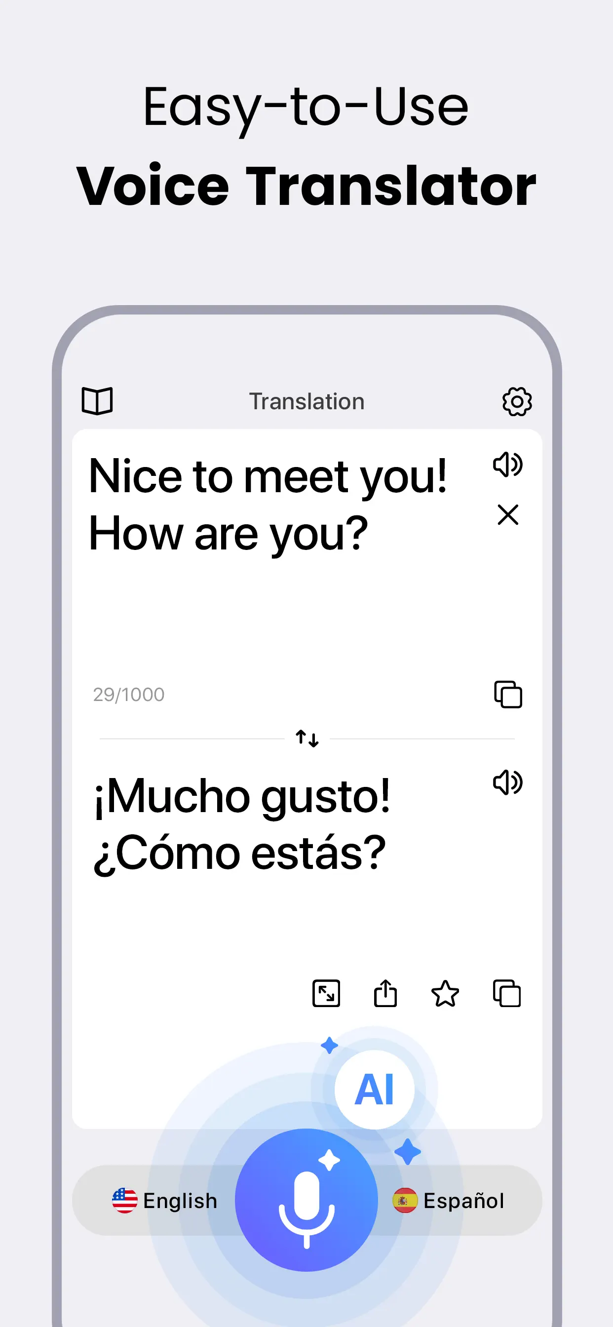 Voice Translator: AI Translate App Store screenshot 4